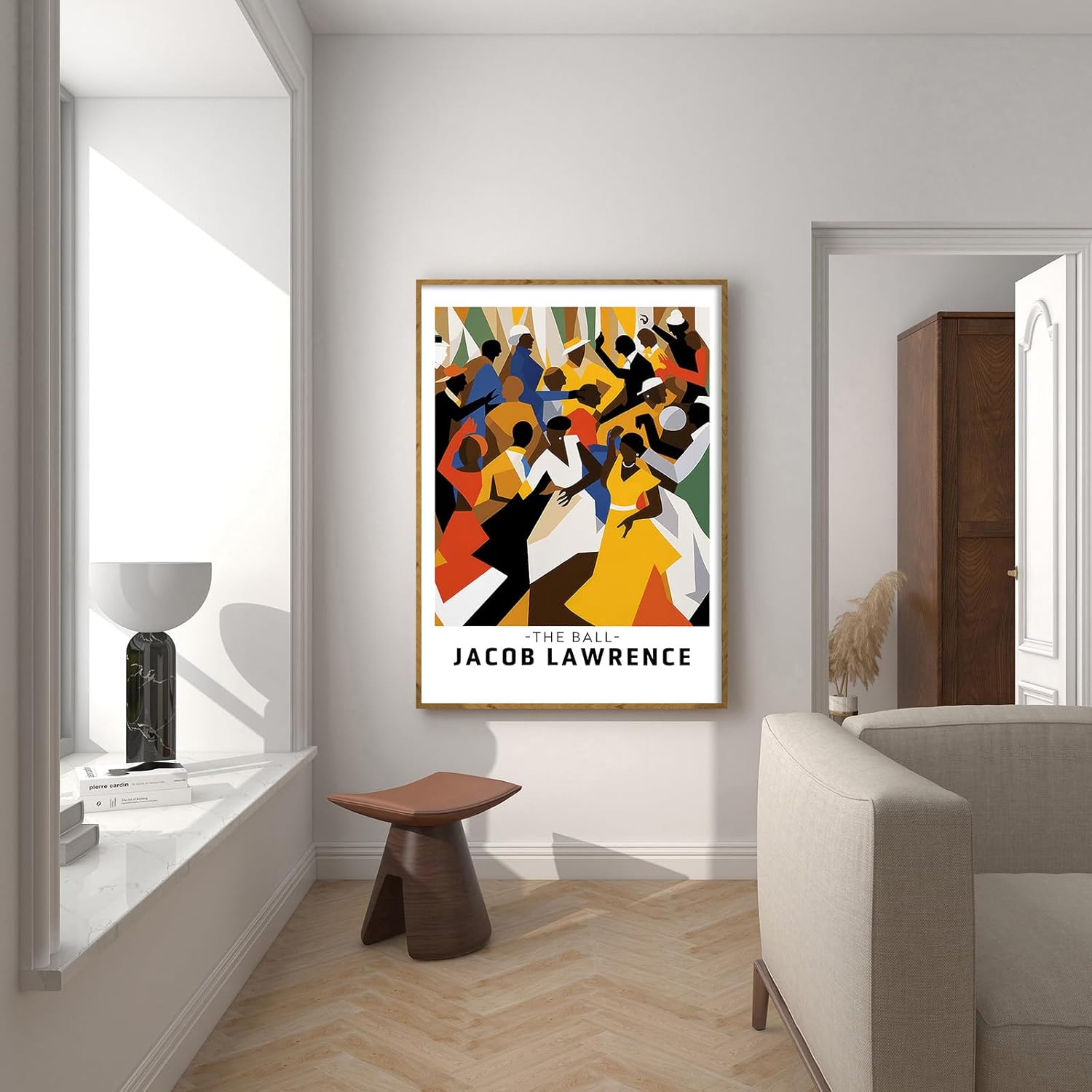 Exhibition Poster Black People Wall Decor Black Girl Art Posters African American Canvas Wall Art Harlem Renaissance Picture 16X24 Inch UnFramed for Living Room Home Bedroom Office Dance Studio - Image 2