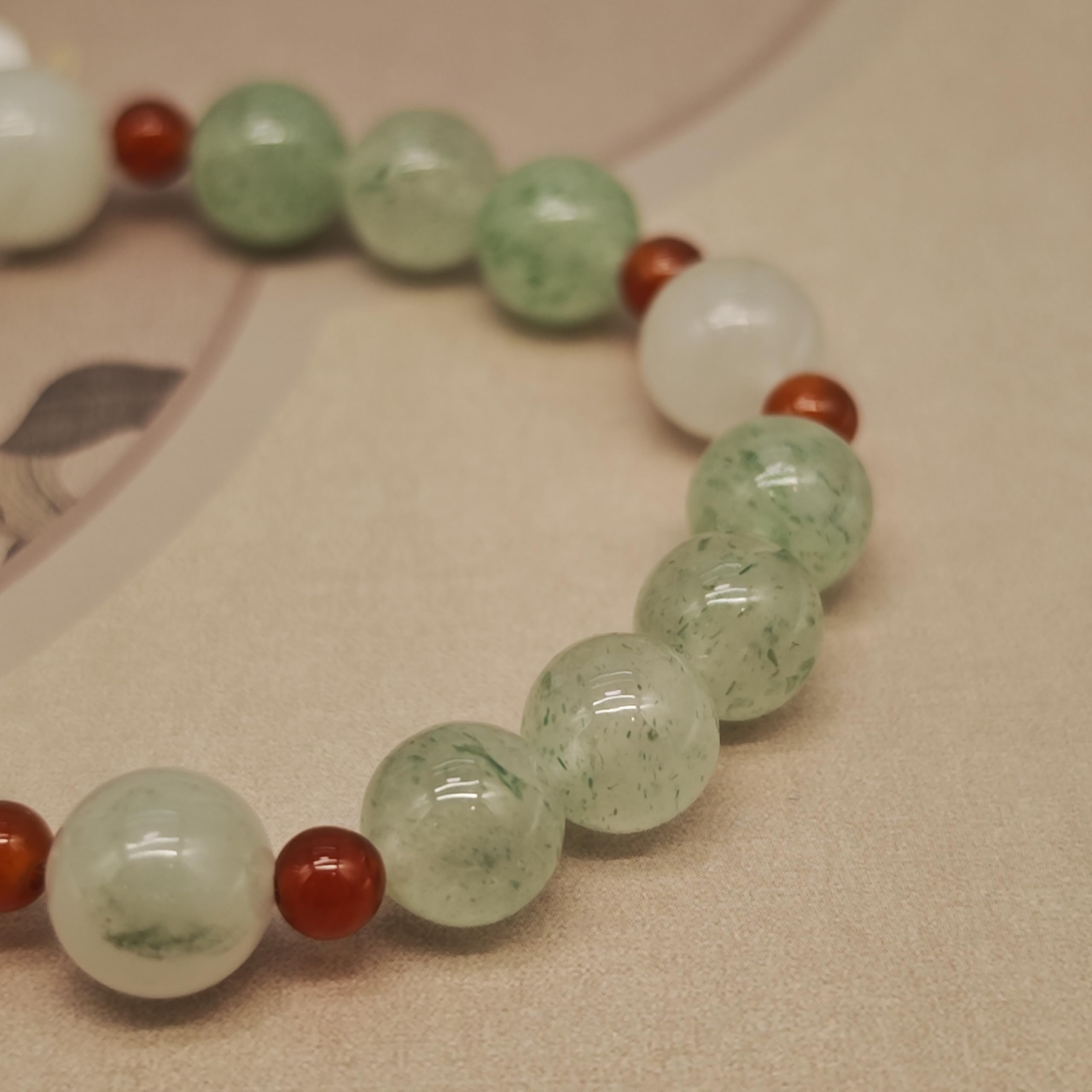 Bracciale Cristallo Bracciale Personalizzato in Cristallo Naturale - Fatto A Mano, Elastico, per Donne E Uomini - Ideale per Meditazione, Yoga, FESTIVITÀ E Compleanni