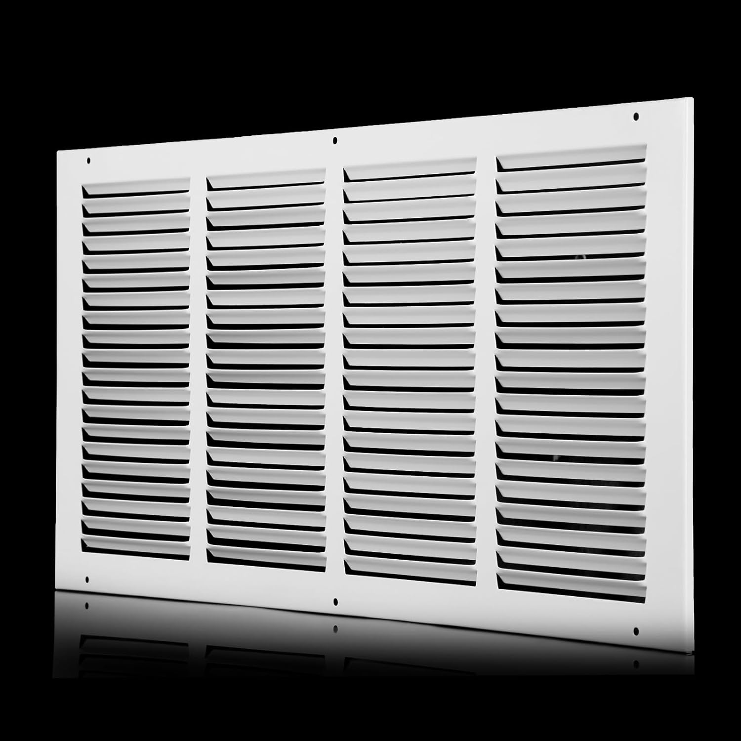 Air Vent 22 x 16(Duct Opening Size),Air Return Vent Cover,Flat Vent Cover,Rejillas De Aire Acondicionado para Casa,Return Air Grilles,Outer Dimensions:23.75"Wx17.75"H(22"W x 16"H, Duct Opening)