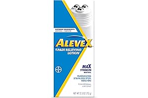 Aleve Topical Pain Relief Lotion with Rollerball Applicator for Fast, Targeted Relief