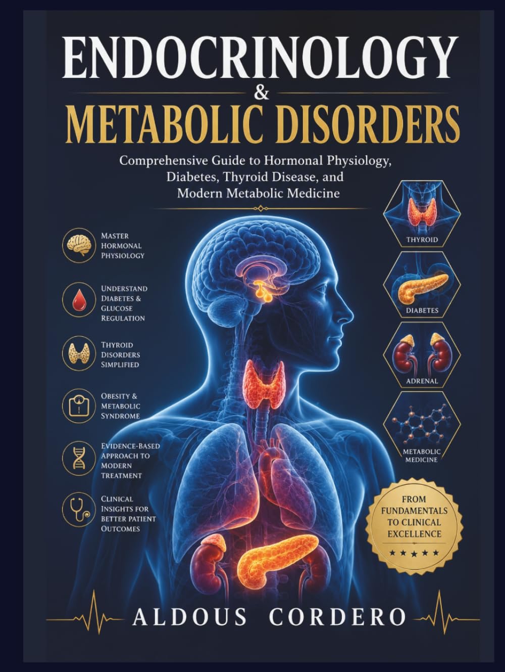 ENDOCRINOLOGY & METABOLIC DISORDERS: Comprehensive Guide to Hormonal Physiology, Diabetes, Thyroid Disease, and Modern Metabolic Medicine