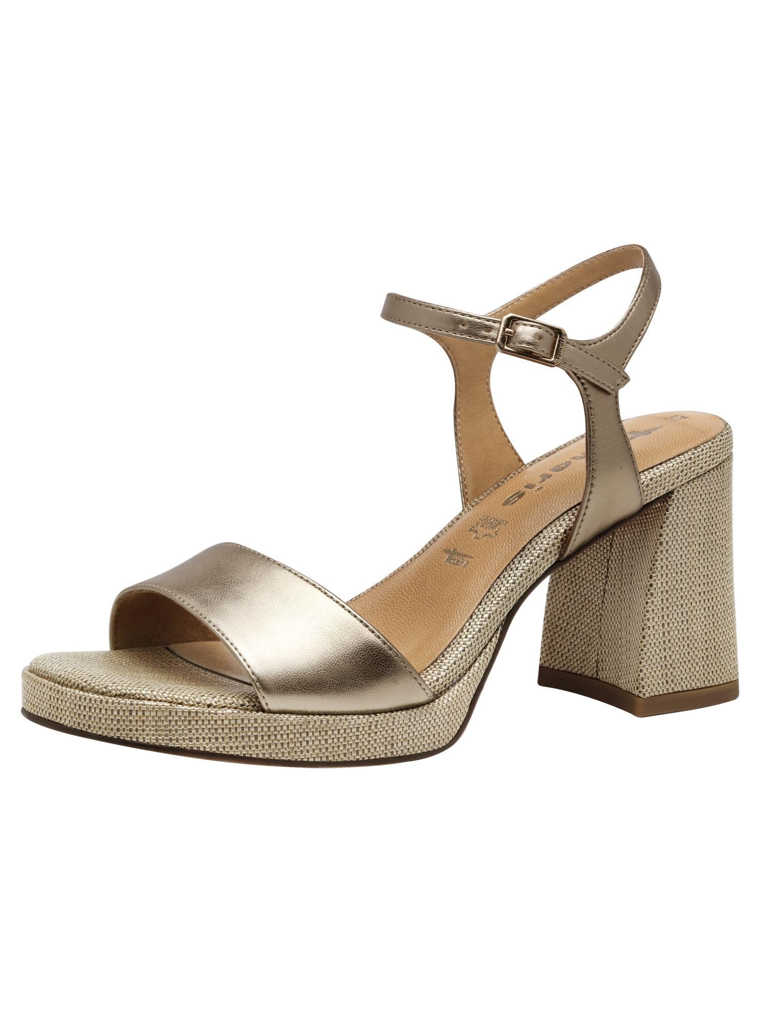 Tamaris Women's Elegant Sandals, Bronce Comb, 6.5 UK