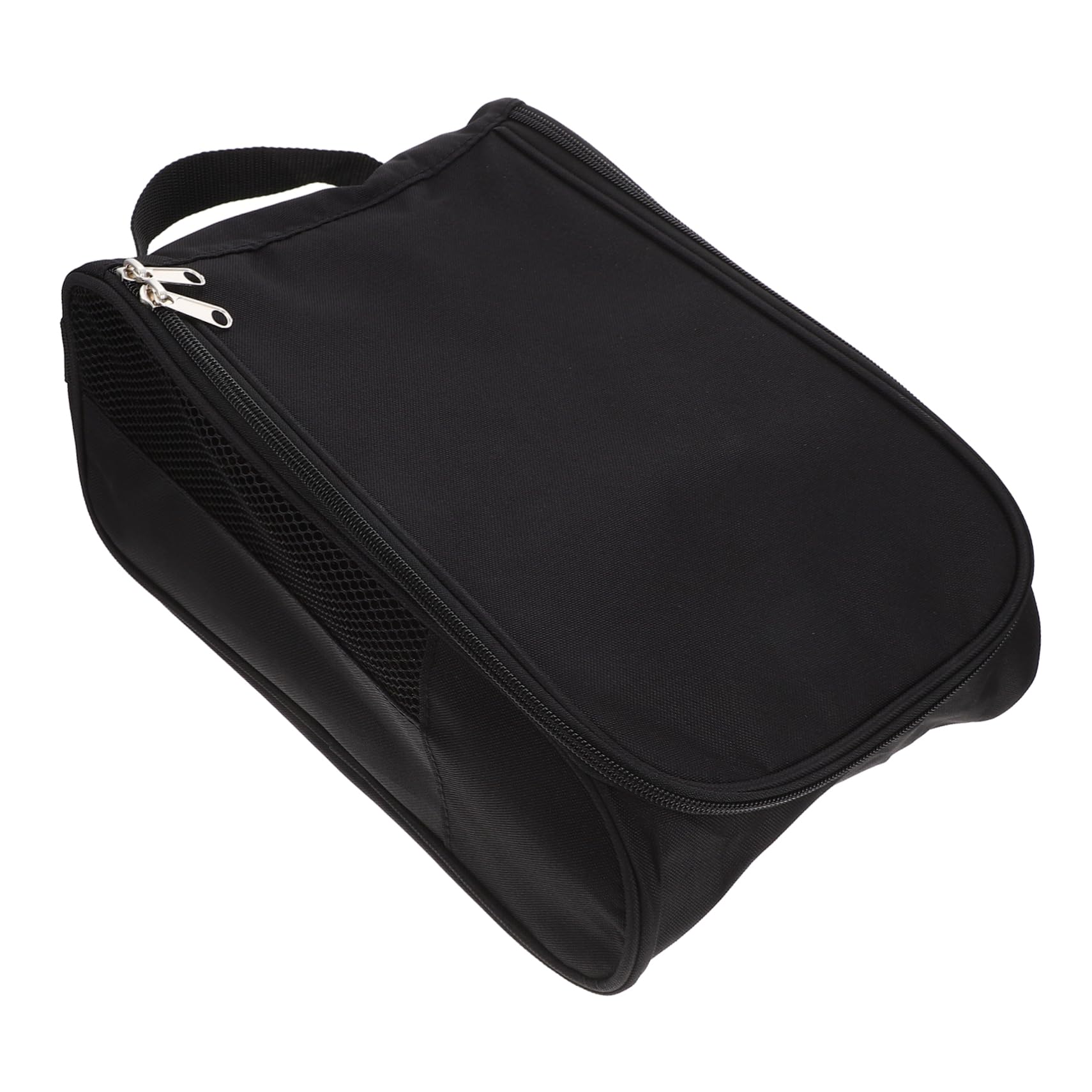 BRIGHTFUFU Golf Shoe Bag 3-sided Zippered Men's Bag for Golfing Dustproof Ventilated