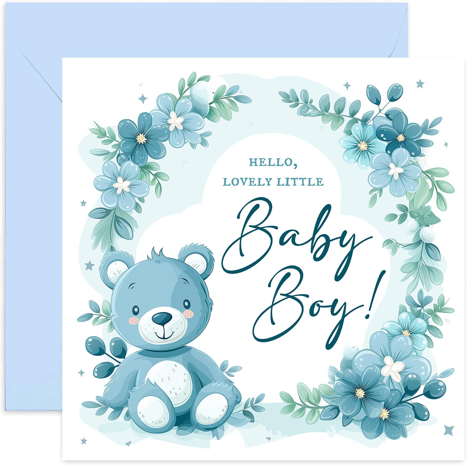 UK Greetings Carte De Naissance Pour Bébé Garçon Avec