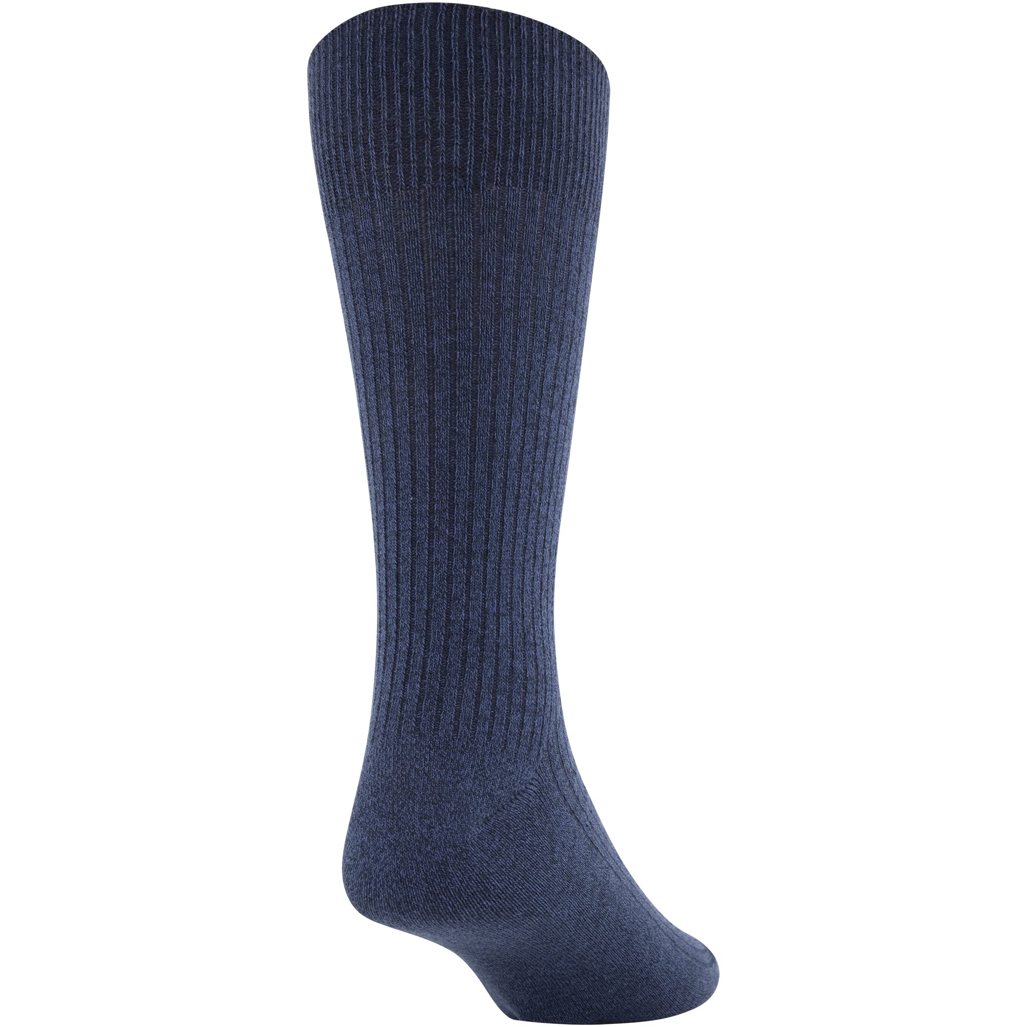 Gold Toe Stanton Crew - Calcetines multipar para hombre (12 unidades), Chambray/Denim/Midnight (12 pares), L