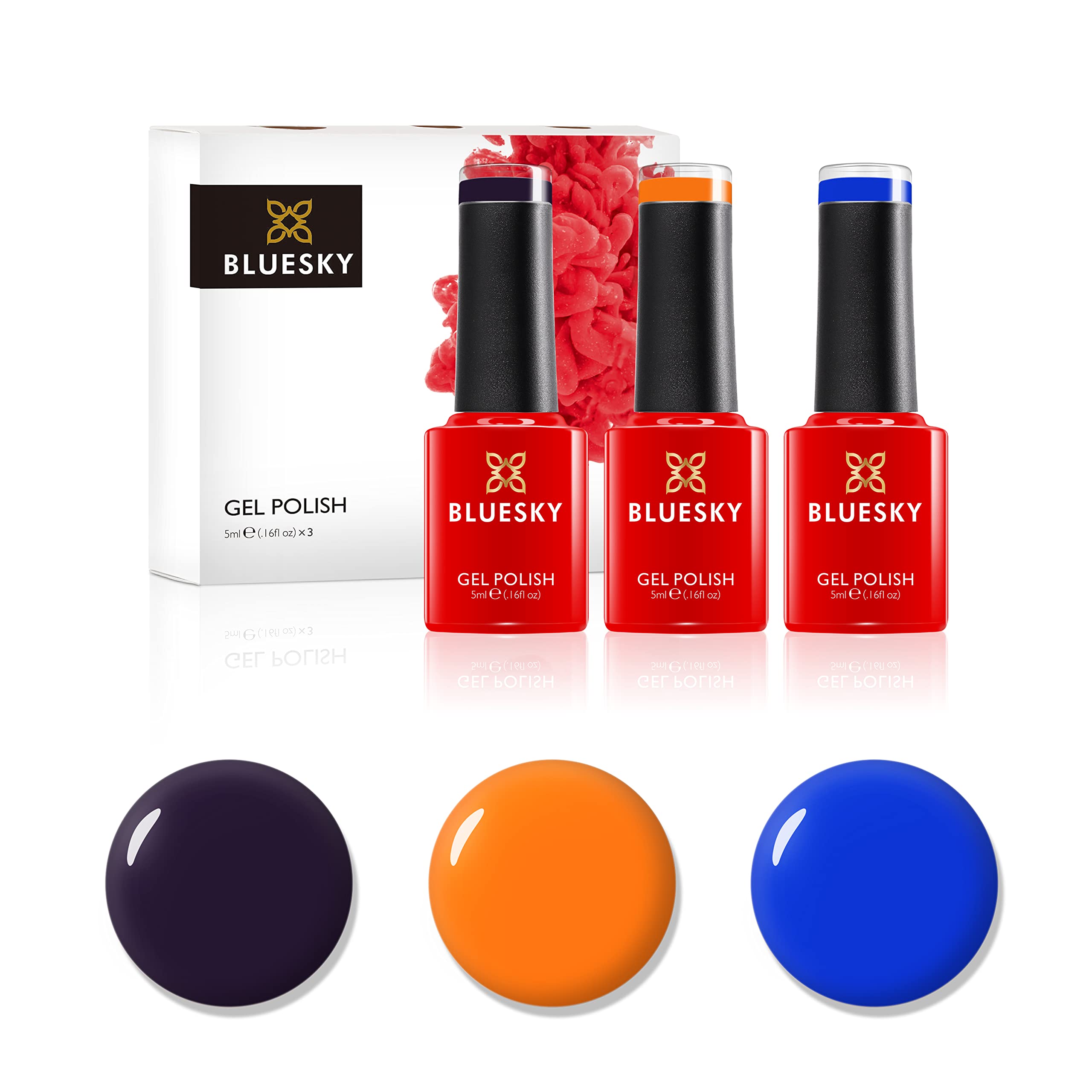 Bluesky Gel Nail Polish, Primrose Yellow 80566, Light, Primrose,Yellow Long Lasting, Chip Resistant, 10 ml (Requires Drying Under UV LED Lamp) — view 124