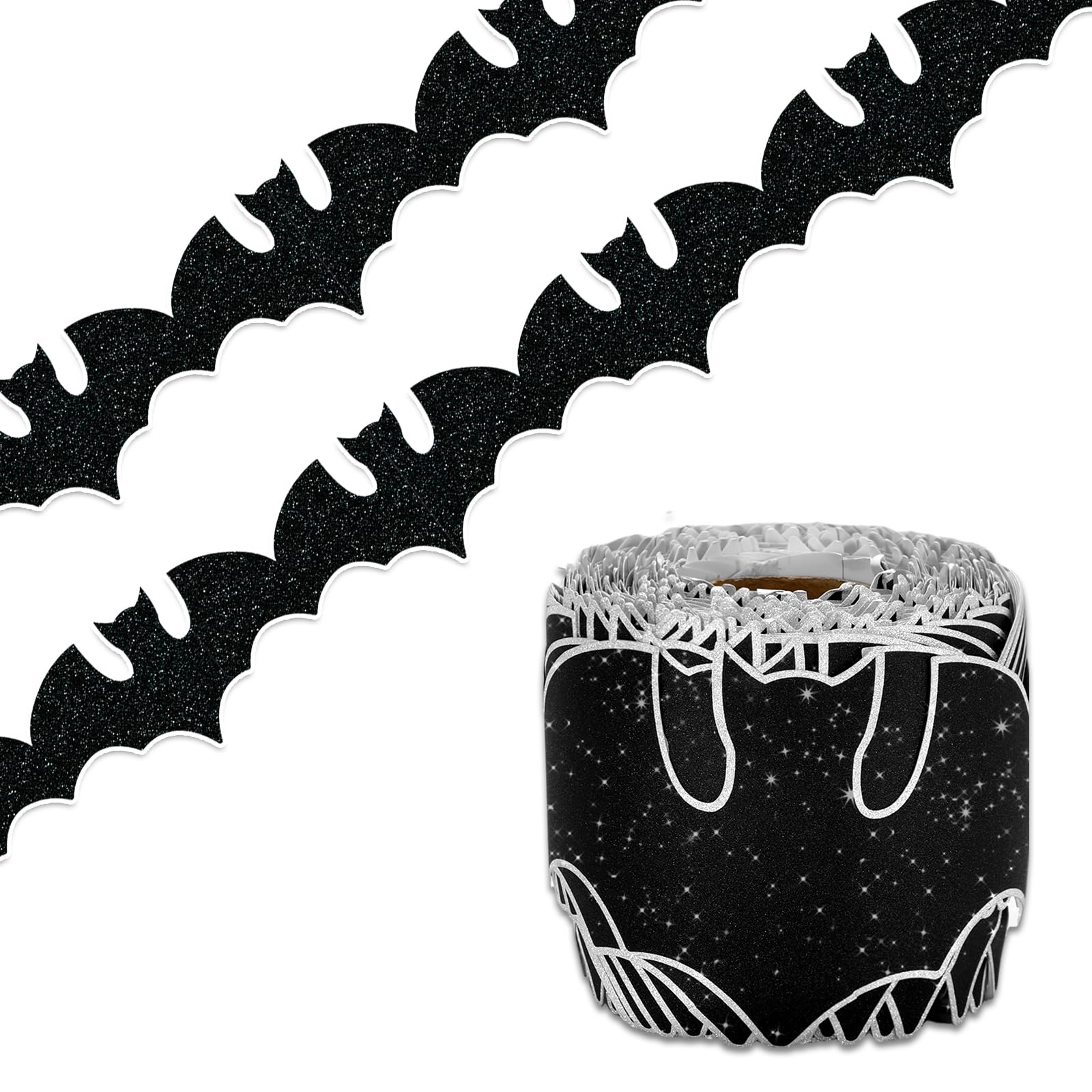 Bordure de tableau d'affichage d'Halloween pour masquer un mur terne avec style