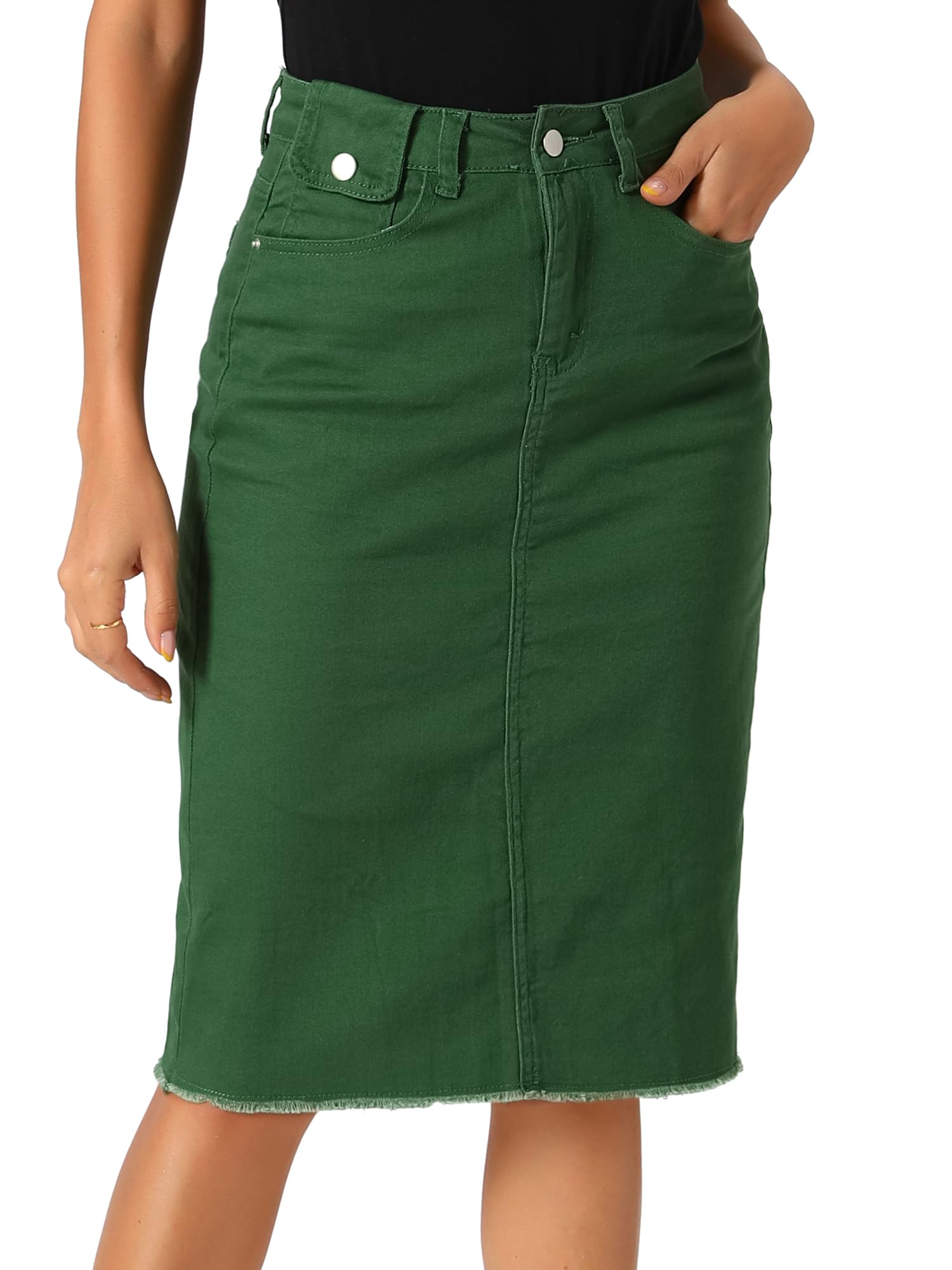 Allegra K Damen Skirt Casual