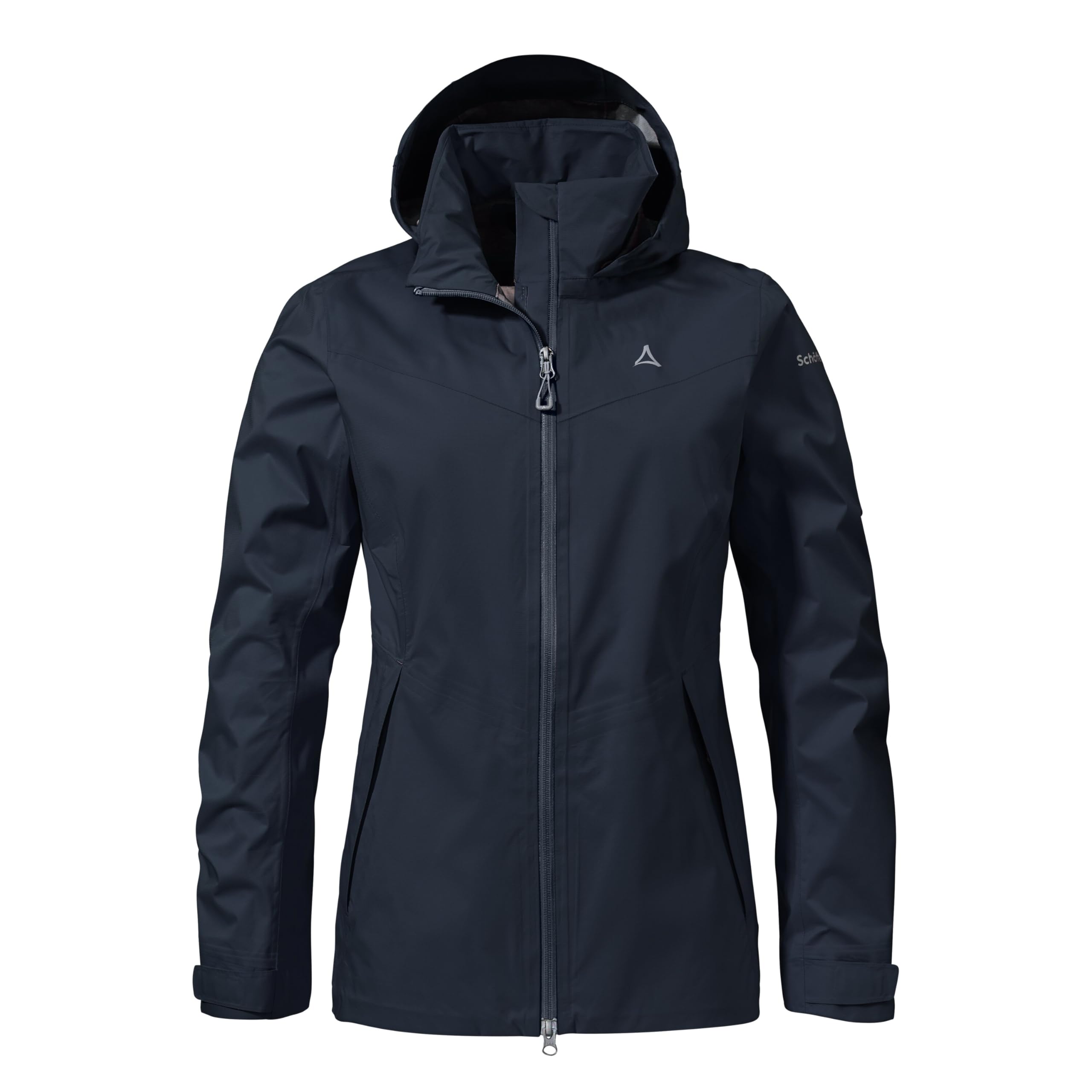 Schöffel Aiplspitz L Women's 2.5L Jacket, Lightweight Outdoor Jacket, Waterproof & Breathable, Rain Jacket Made of 2.5-Layer Venturi with 2-Way Stretch and Adjustable Hood