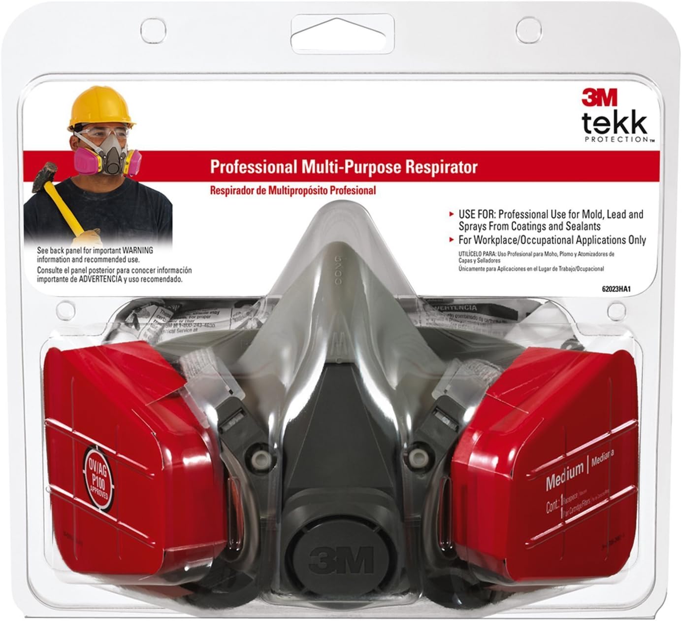 3M 62023HA1-C Professional Multipurpose Respirator