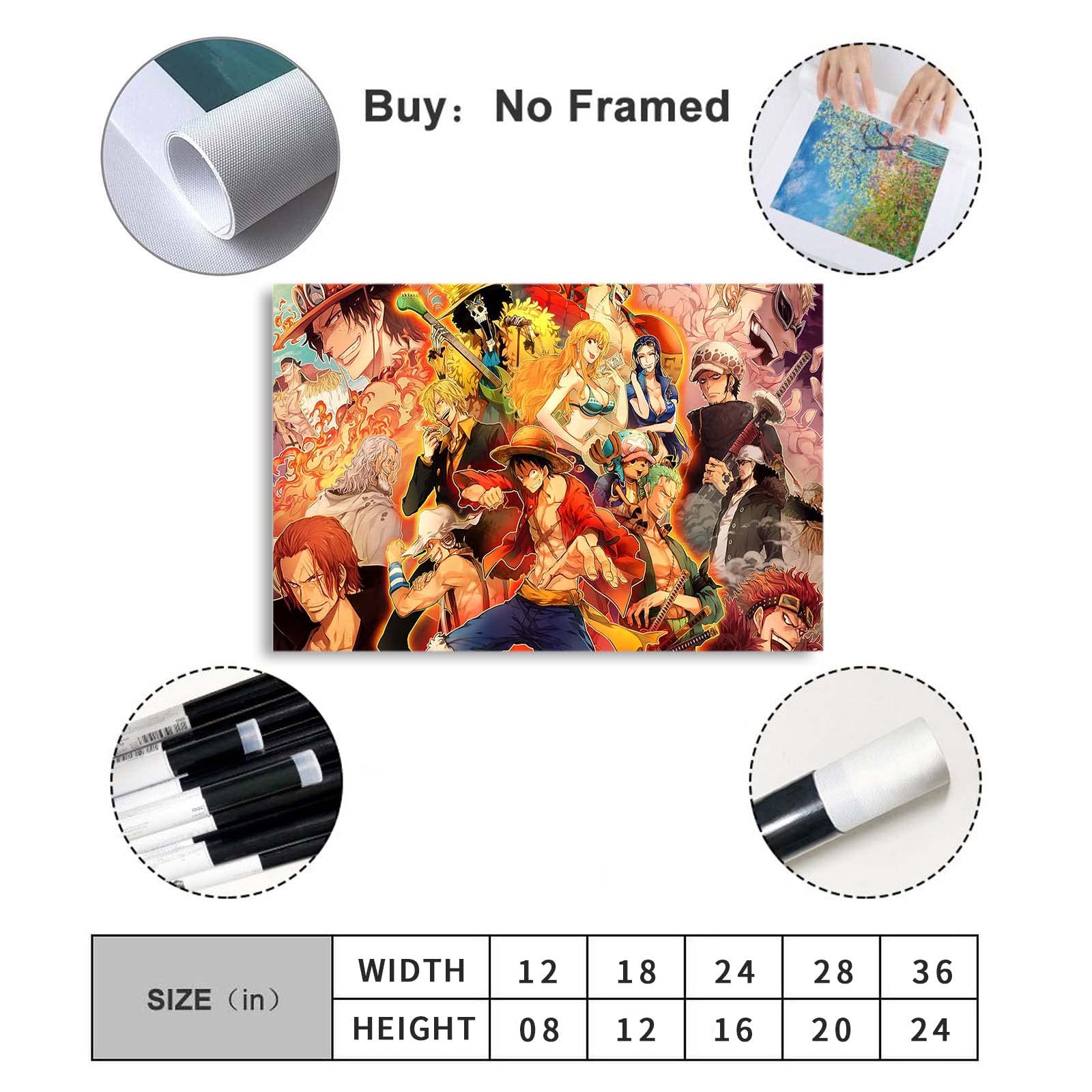 Amazon｜ワンピースポスター、映画のキャラクターのポスター の