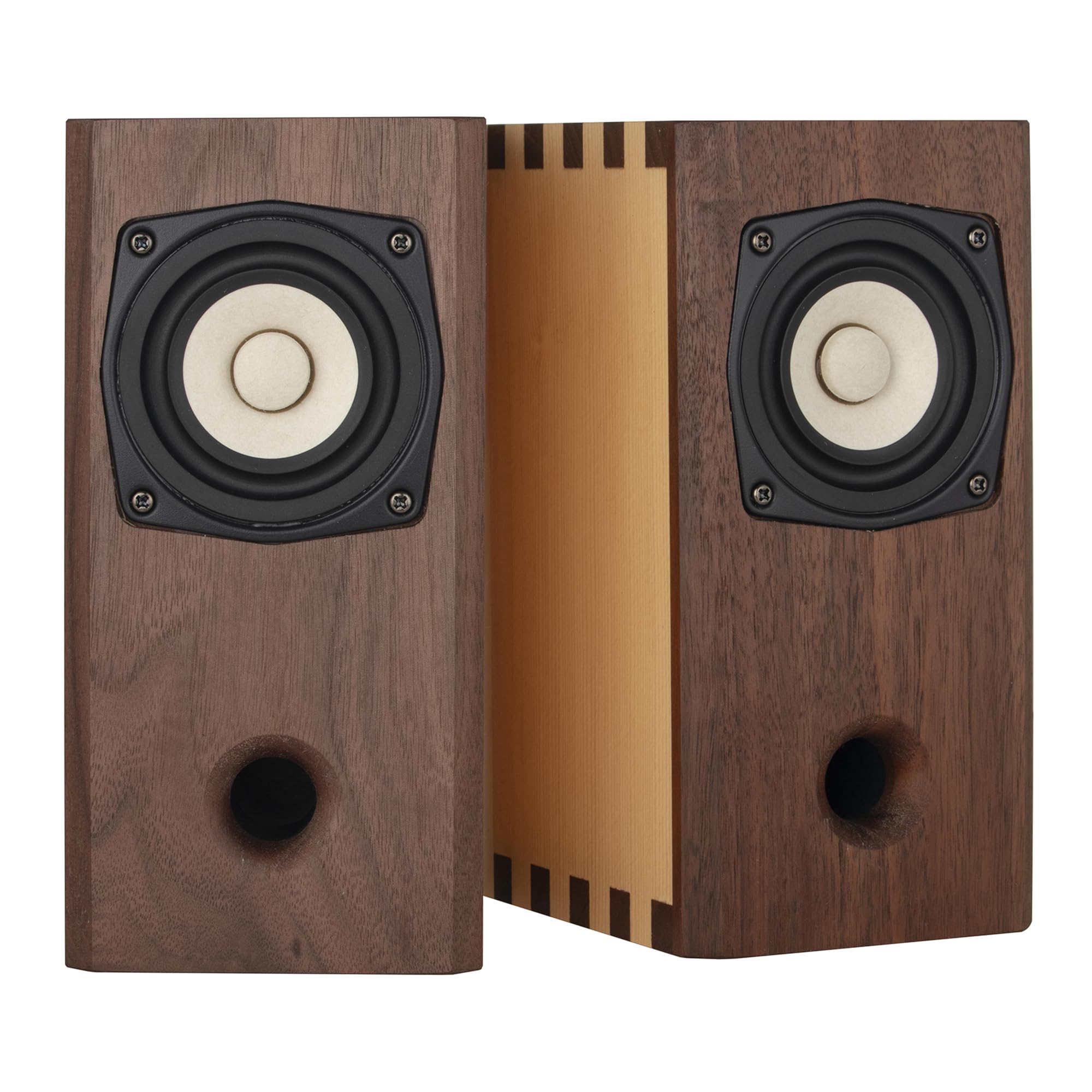 スピーカー・ウーファー Fidelitatem Sound Micro NC4 Amazon.co.jp: Fidelitatem Sound Micro NC4 Walnut : Electronics