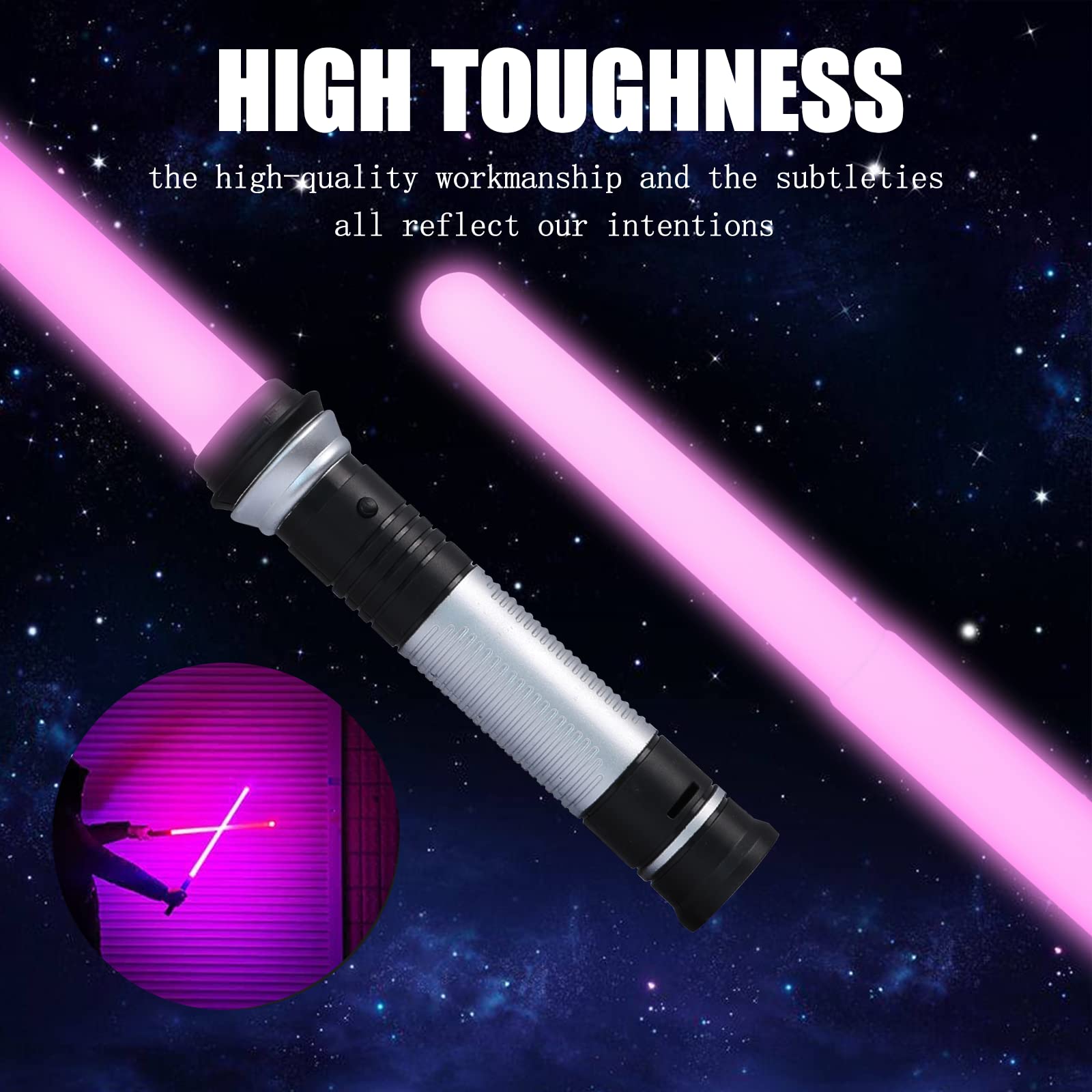 Buy SOARFLY LED Light Saber, 7 Color Changing Light Up Sword with Sound