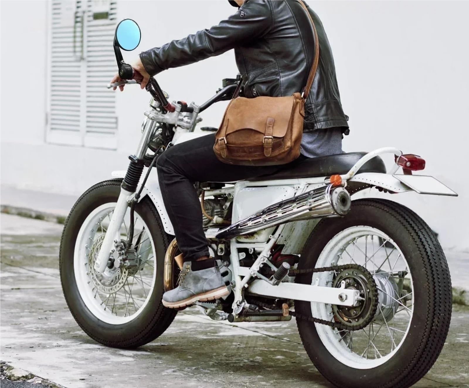 Moto Lusterko końcówkowe kierownicy Lusterko Wsteczne