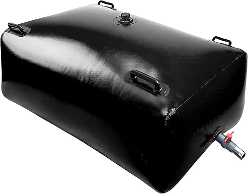 Contenedores de almacenamiento de agua, tanque de almacenamiento de agua dulce portátil de 63 galones240L, bolsa de barril de vejiga de