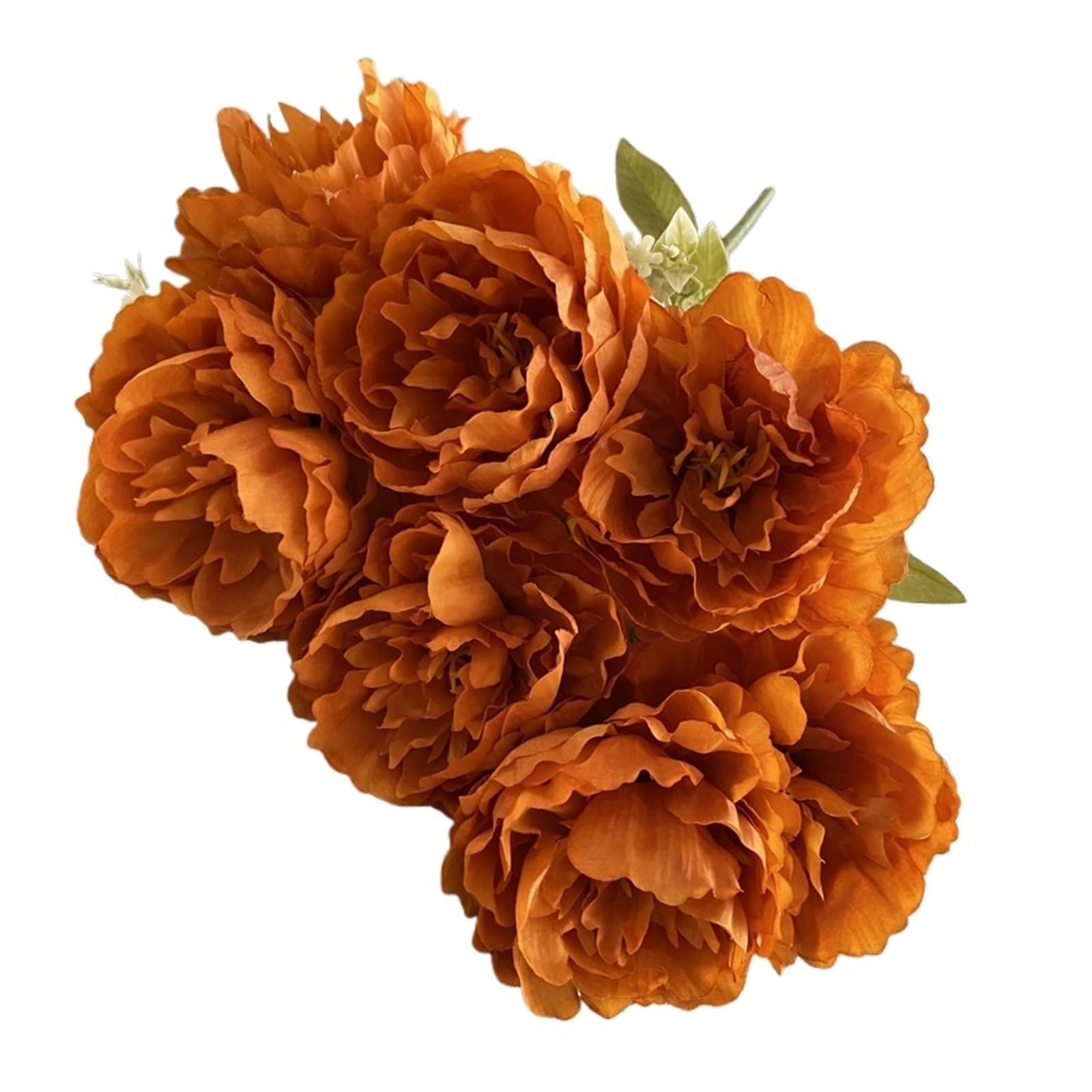 MWAHJU Artificial Flowers Peony Rose Vintage7-Head Silk For Wedding Desk Room Party Bouquet Fake Flower Arrangements Home Decor For Home