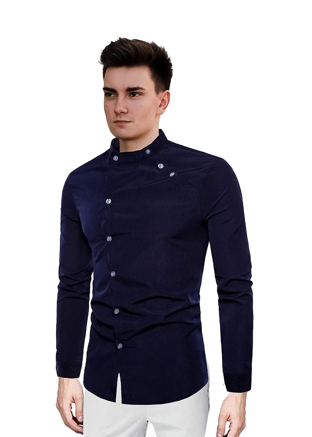 side button shirt amazon