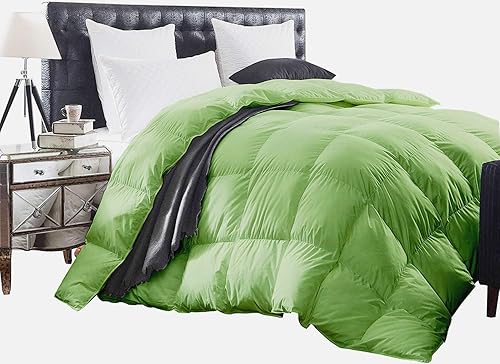 Miniatura 5 de Edredón alternativo de plumón para todas las estaciones, tamaño King oriental de 118 x 110 pulgadas, 1 pieza de edredón de 1000 hilos, 750 GSM, con