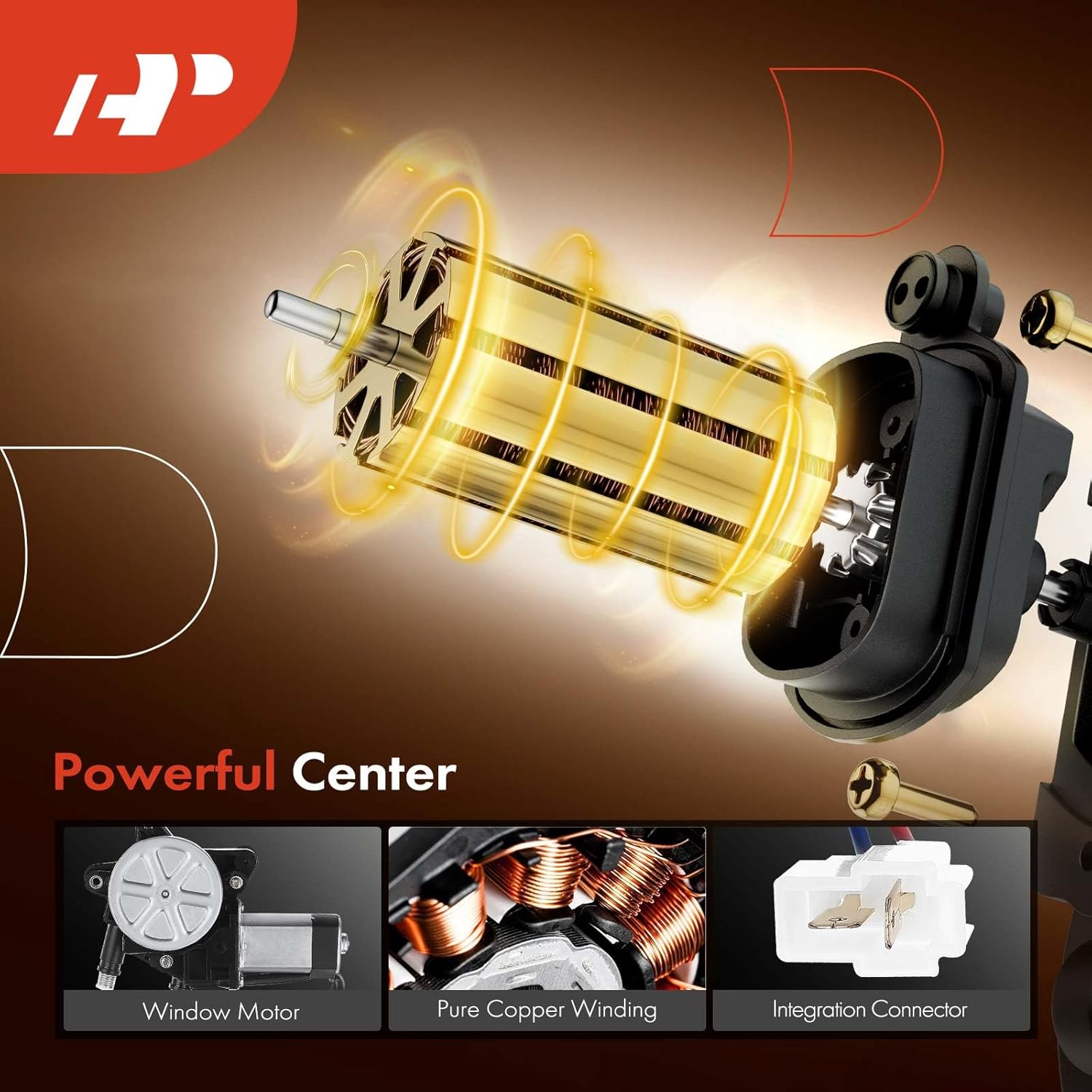 A-Premium Electric Window Regulator with Motor Compatible with Ford Escort 1997-2002 Mercury Tracer 1997-1999 Front Driver Side