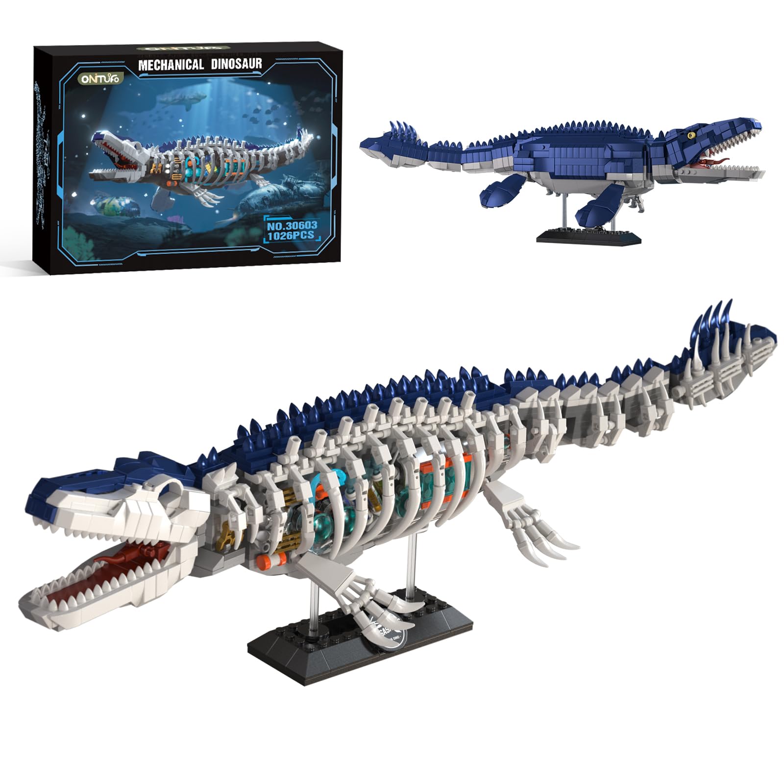 Amazon.com: ONITUOFO Mechanical Dinosaur Building Set,Dinosaur