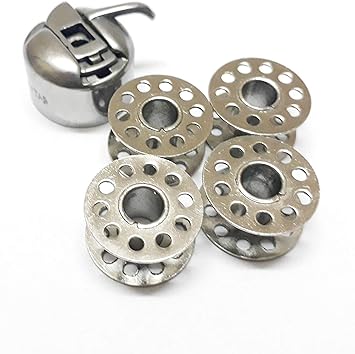 R.P Handpicked Metal Sewing Machine Bobbins and Bobbin Outer for for Singer/Usha/Sapna/Merit/Brother/Rajesh