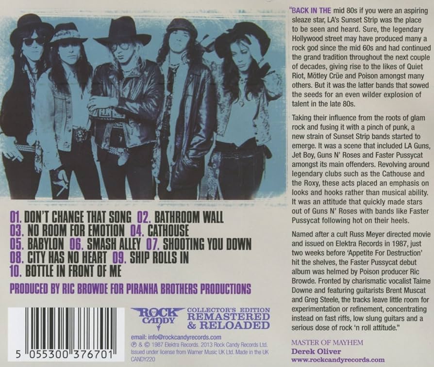 Faster Pussycat 3枚セット 洋楽レコード Faster Pussycat 3枚セット 洋楽レコード