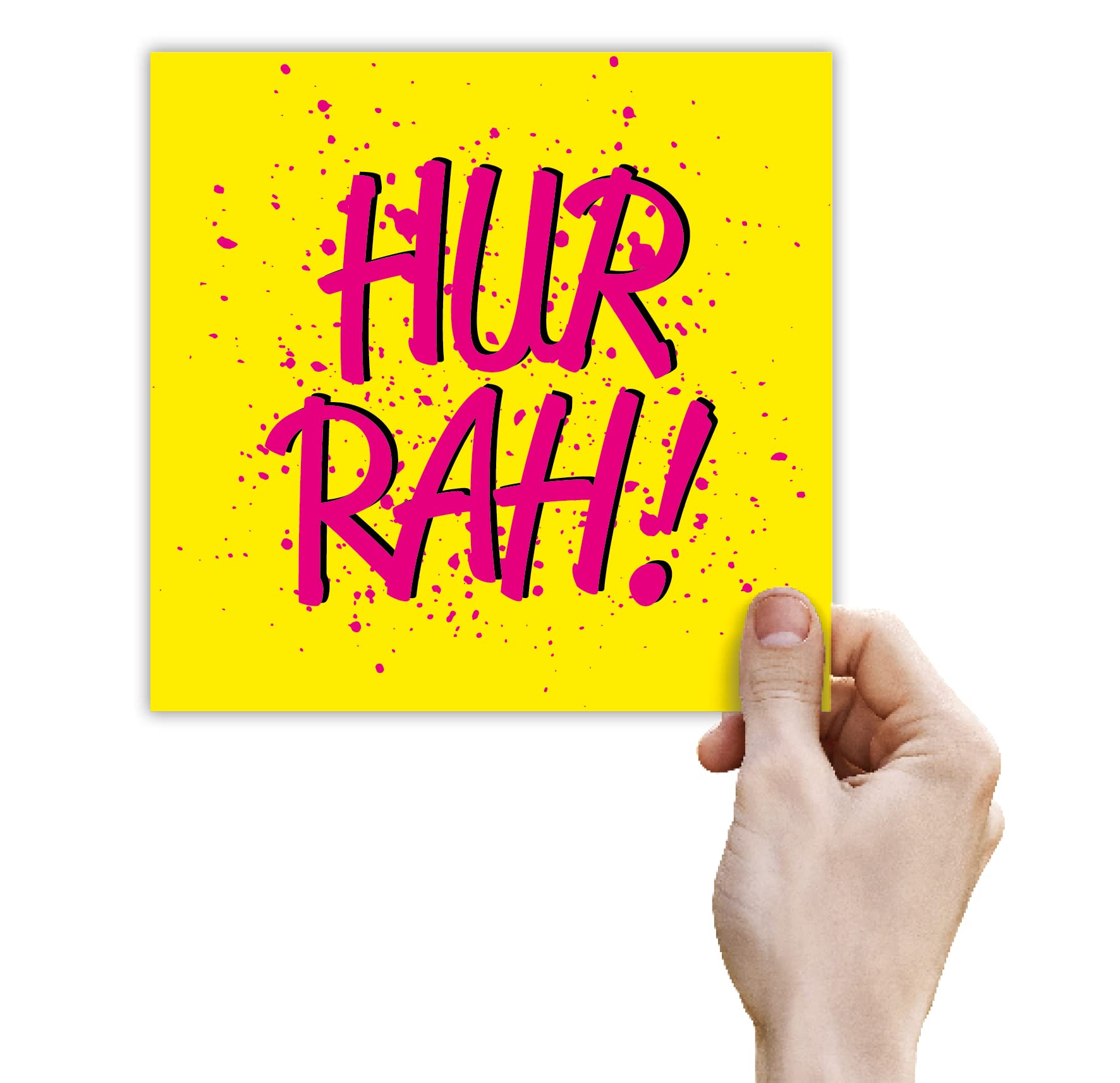 Biglietto Di Congratulazioni 'Big Well Done!' - Punkcards - Auguri Per Successi E Buone Notizie Con Busta