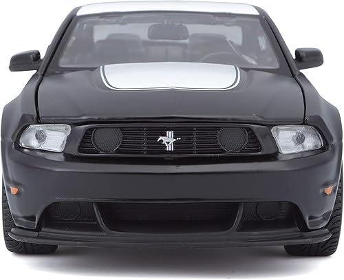 Miniatura 2 de Maisto M31269 Ford Mustang - Coche coleccionable a escala 1:24, color negro mate