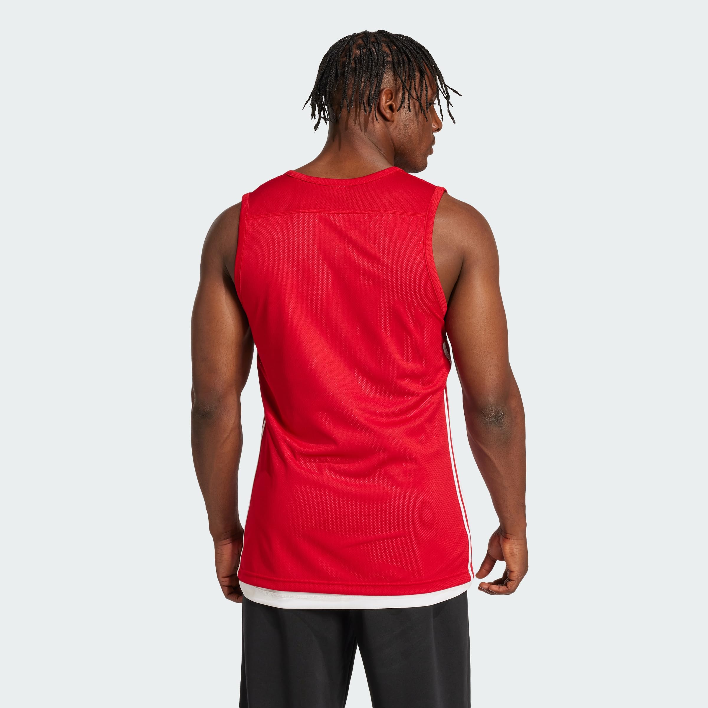 adidas Herren 3G Speed Reversible Jersey, Power Red / White, XL