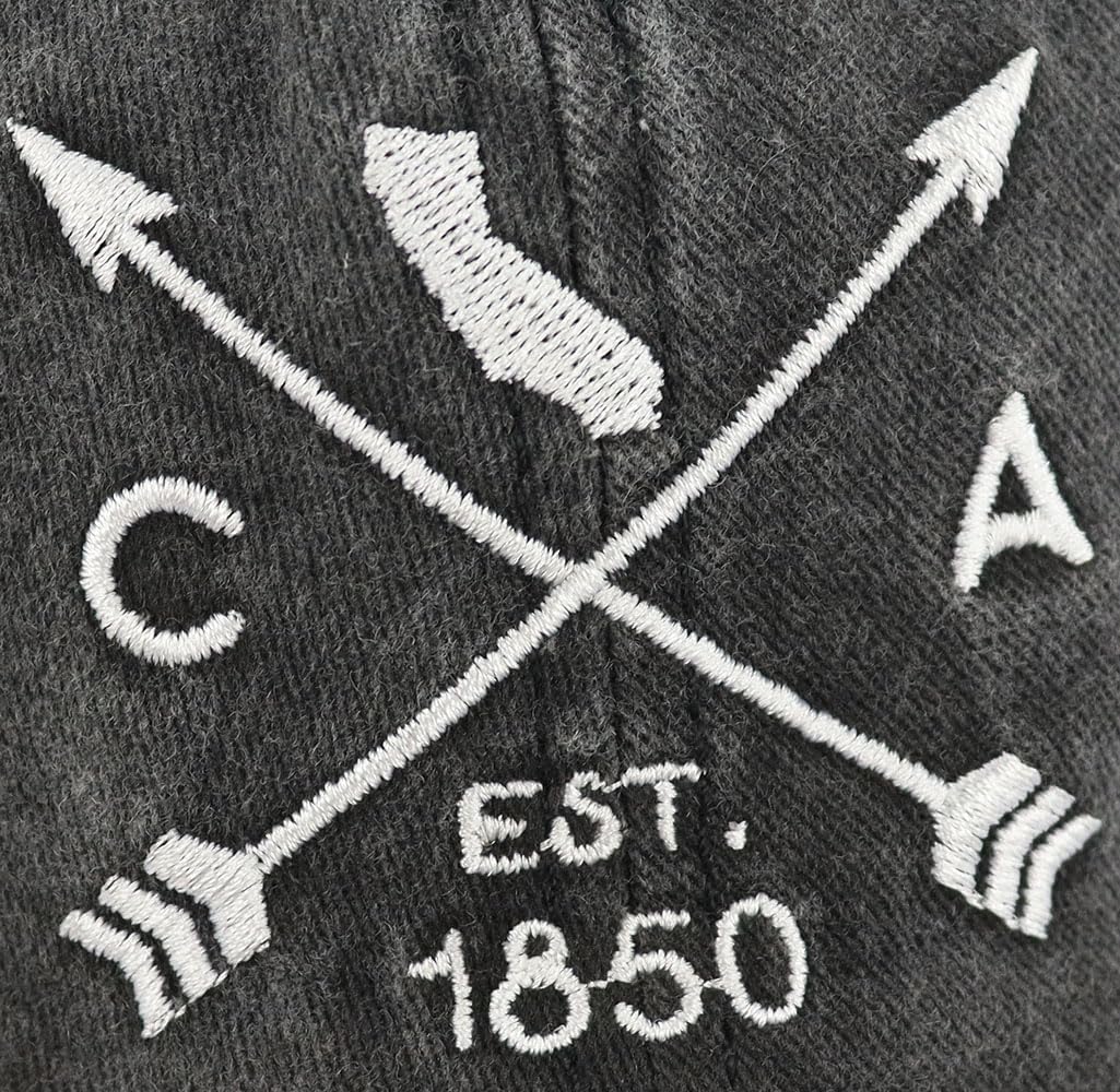 US, Texas, New York, California Hat for Men Women, Adjustable Cotton Embroidered Baseball Cap - Image 4