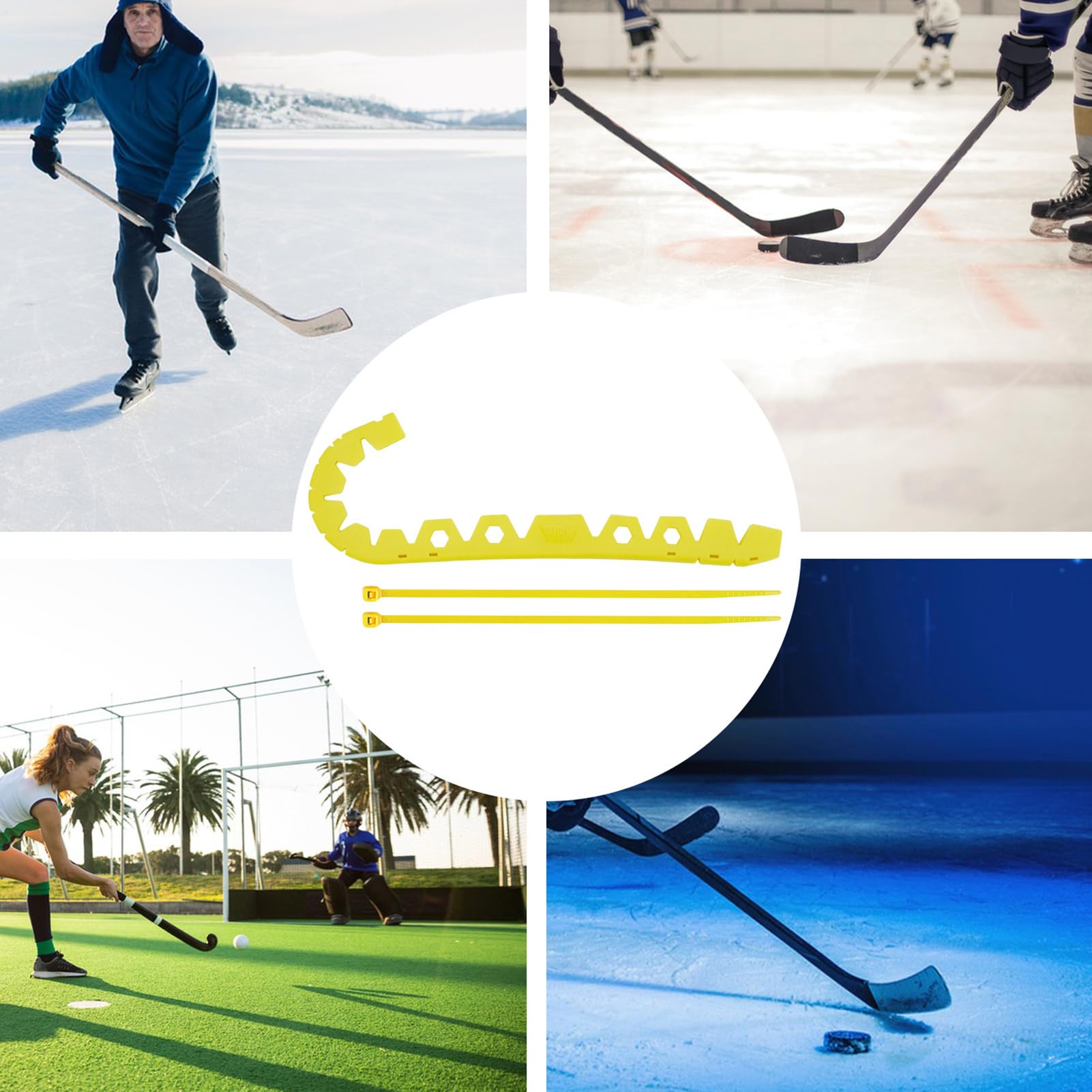 Funda Protectora para Palos De Hockey Senior - Funda Protectora - Protección para Equipo De Hockey - para Hombres Mujeres Y Niños Patinaje Sobres Hielo Juego Práctica Accesorios Deportivos