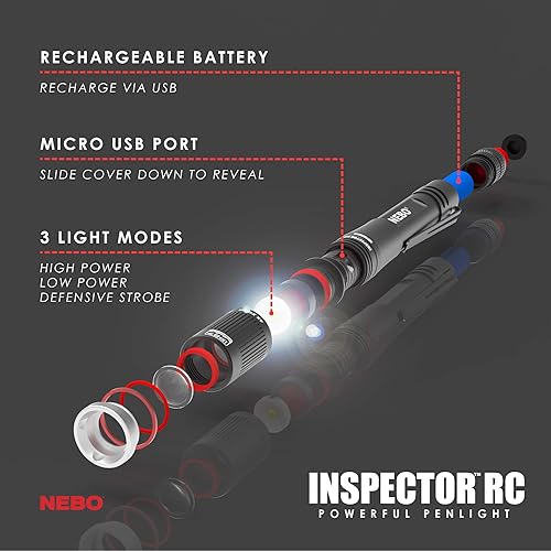 Miniatura 6 de NEBO Inspector RC 6810
