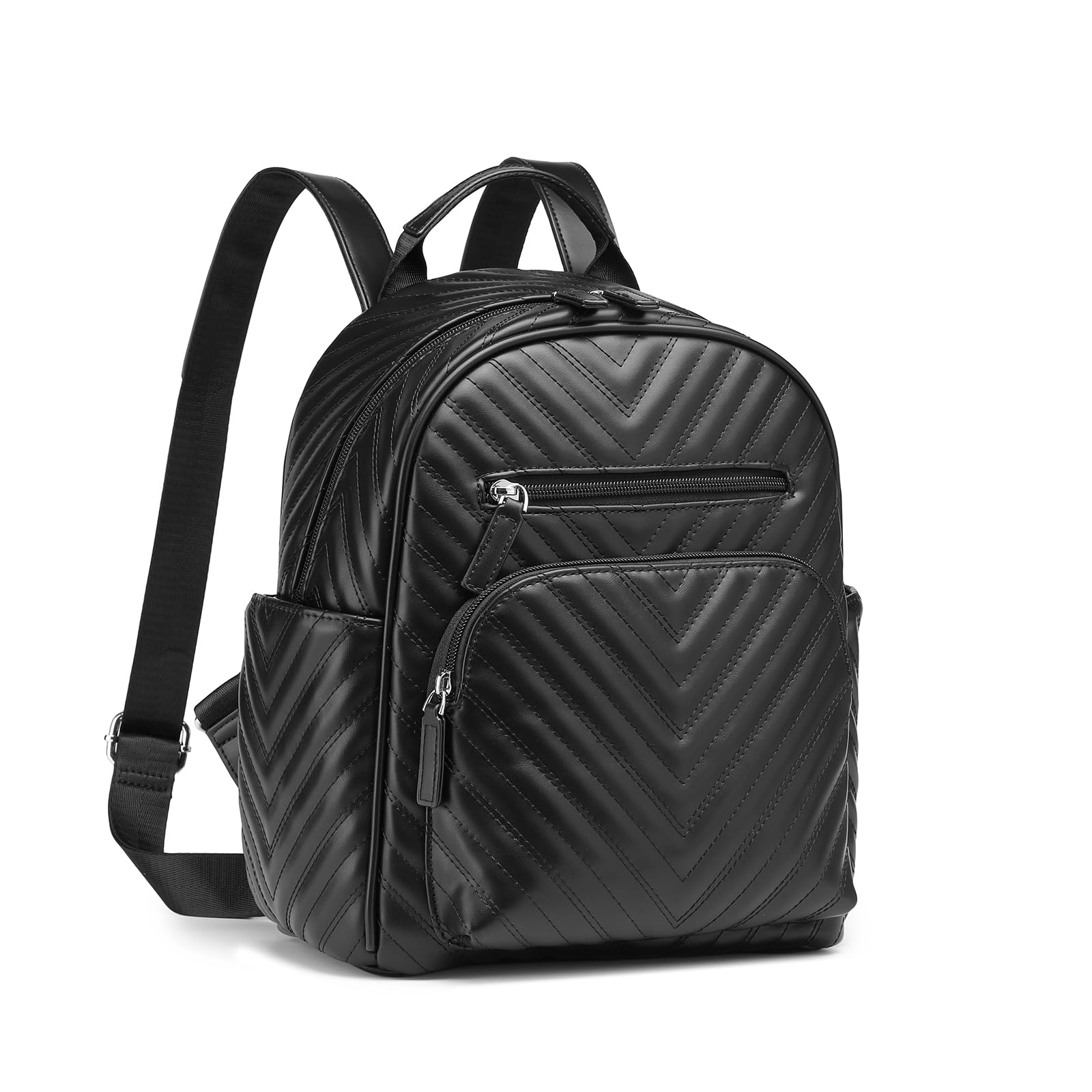 Miss Lulu Women Backpack Mini Backpacks Daypack PU Leather Lightweight Crossbody Bags Travel Small Shoulder Bags Handbag Girls Anti-Theft Waterproof for Ladies Girls Teenager