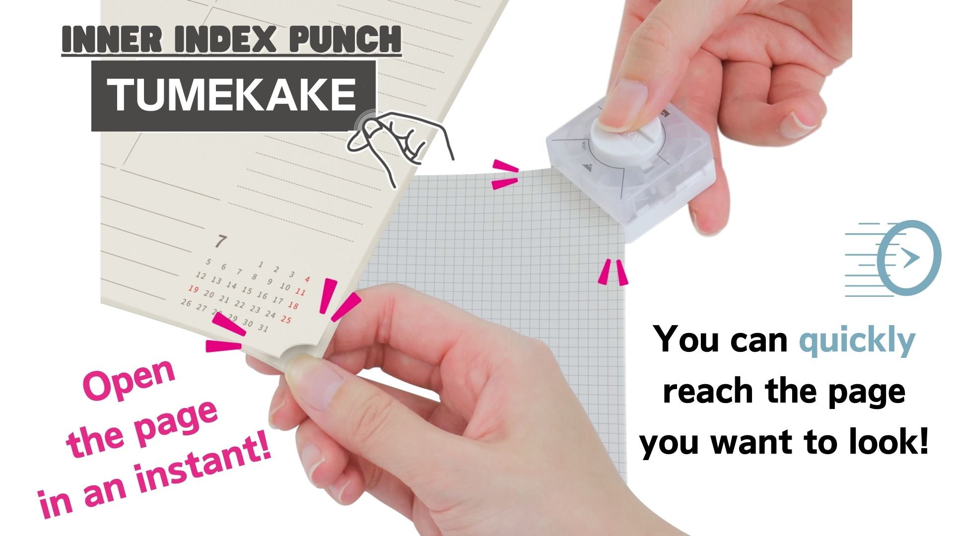 Amazon.com: SUN-STAR Inner Index Tab Maker TSUMEKAKE for Notebook