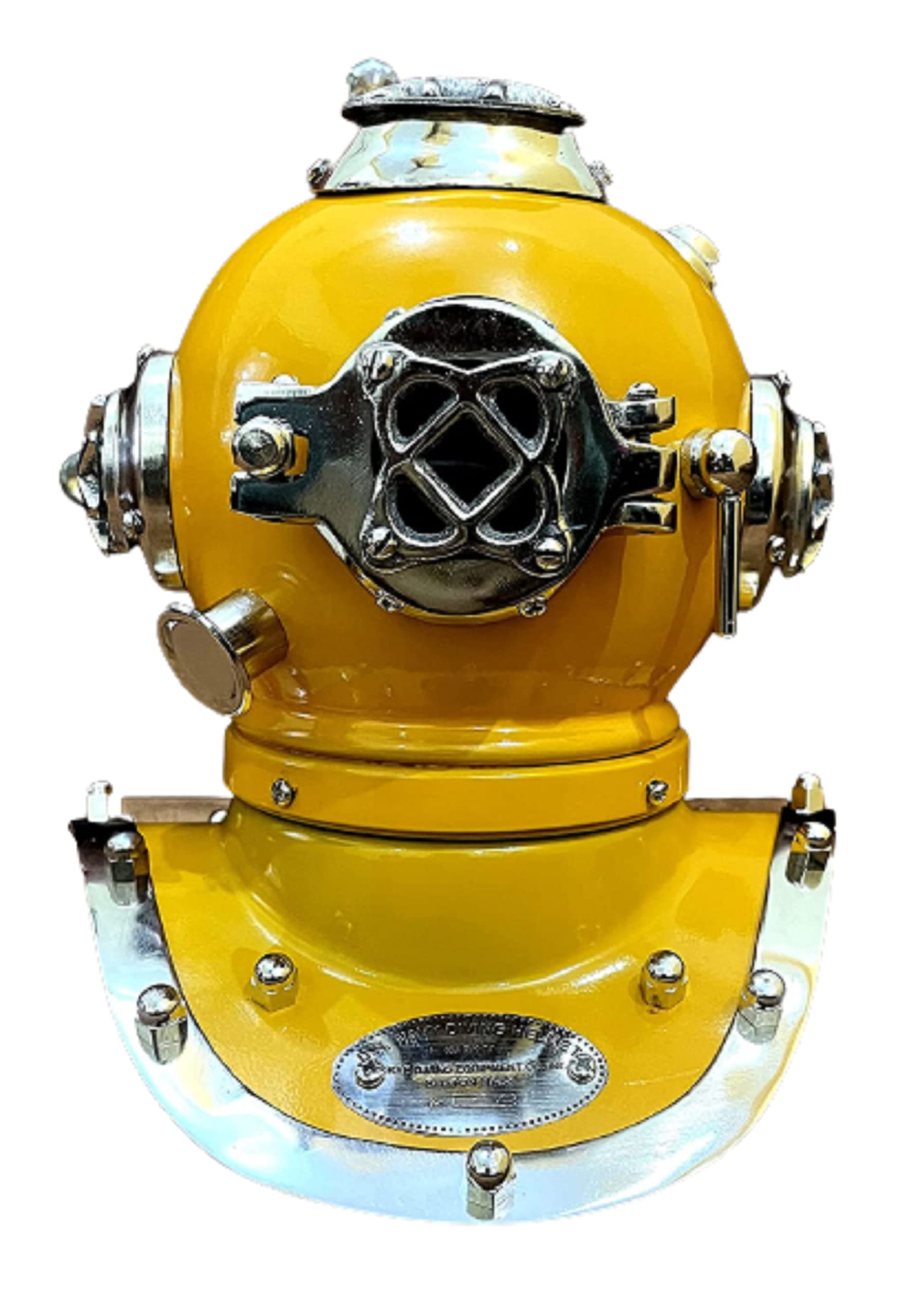 Náutico Mini Casco de Buceo Marino US Marina V Mark Casco de Buceo Antiguo Casco de Buceo Vintage Casco de Buceo Pequeño Casco de Buceo