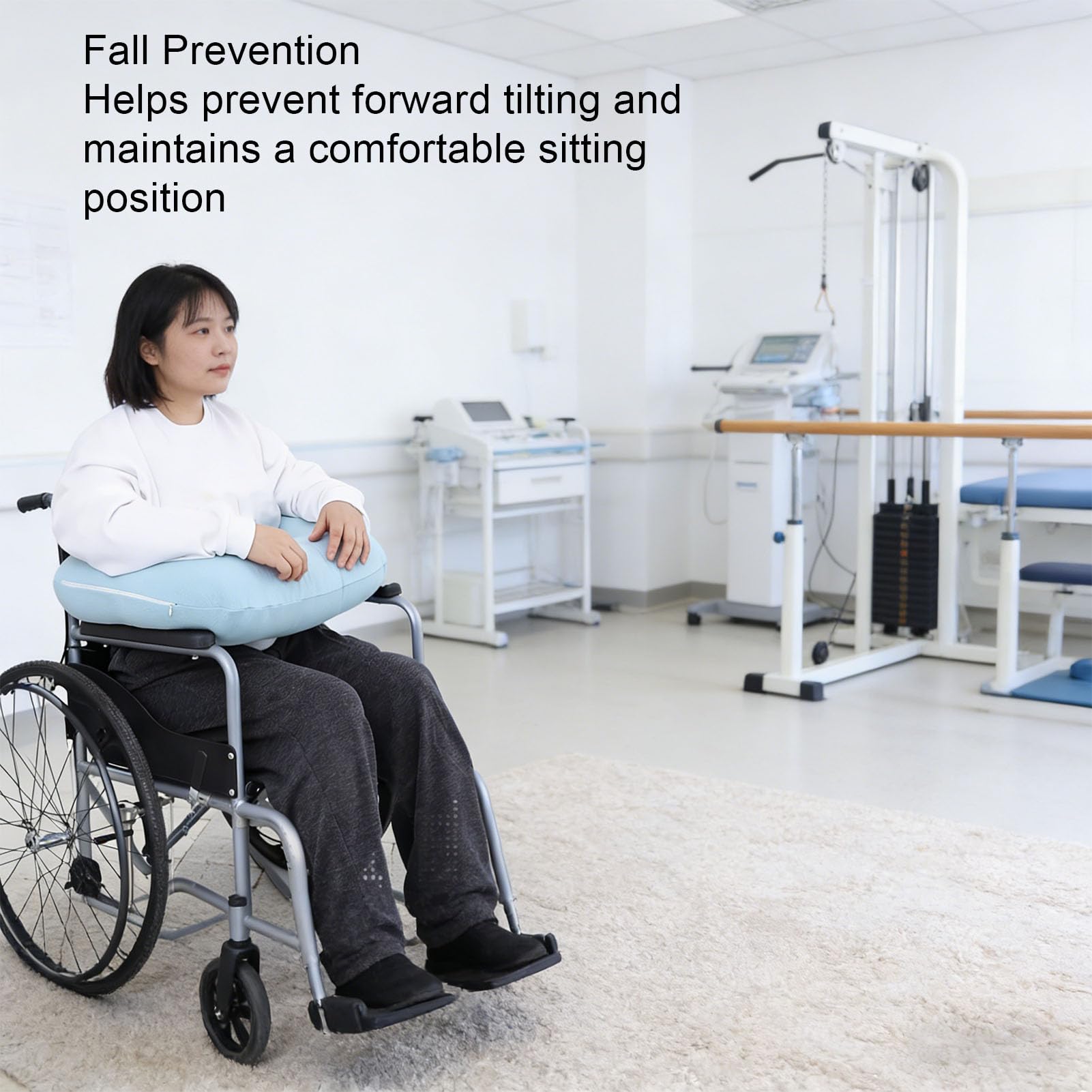 Generic Cómodo Cojín para Cinturón de Seguridad para Silla, Accesorio Seguro, Cojín de Seguridad Anticaída para Personas Mayores, Color