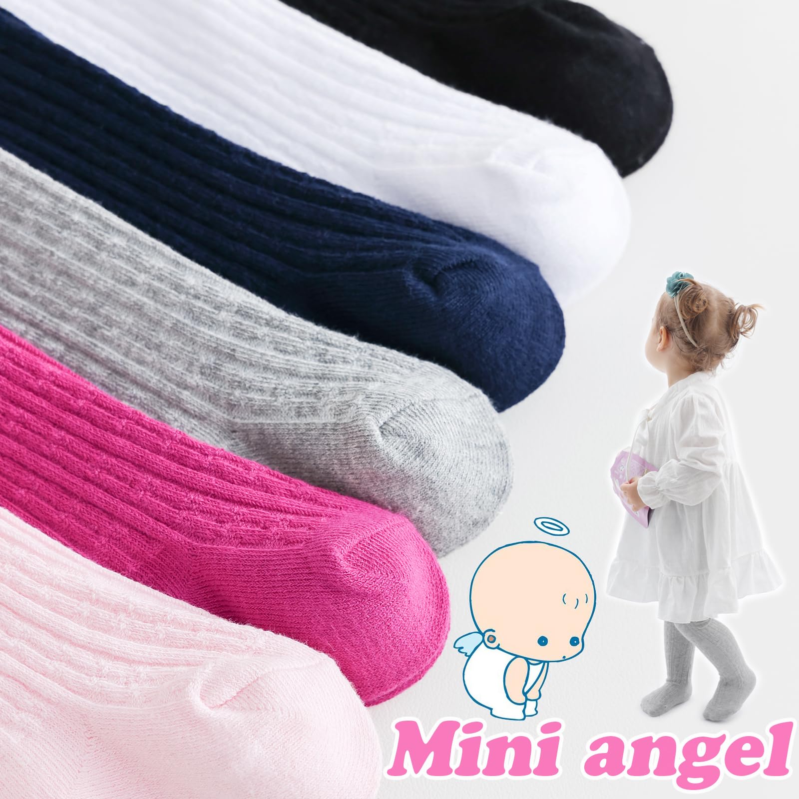 Collant per bambini Collant per bambini in maglia a treccia collant in cotone caldo collant collant calze morbide