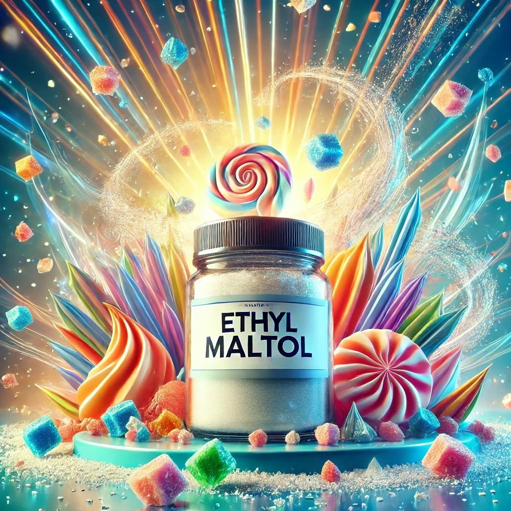 Maltol cristalino puro - etilmaltol - E637 - aroma concentrado - Vegano - Sasami - 10g