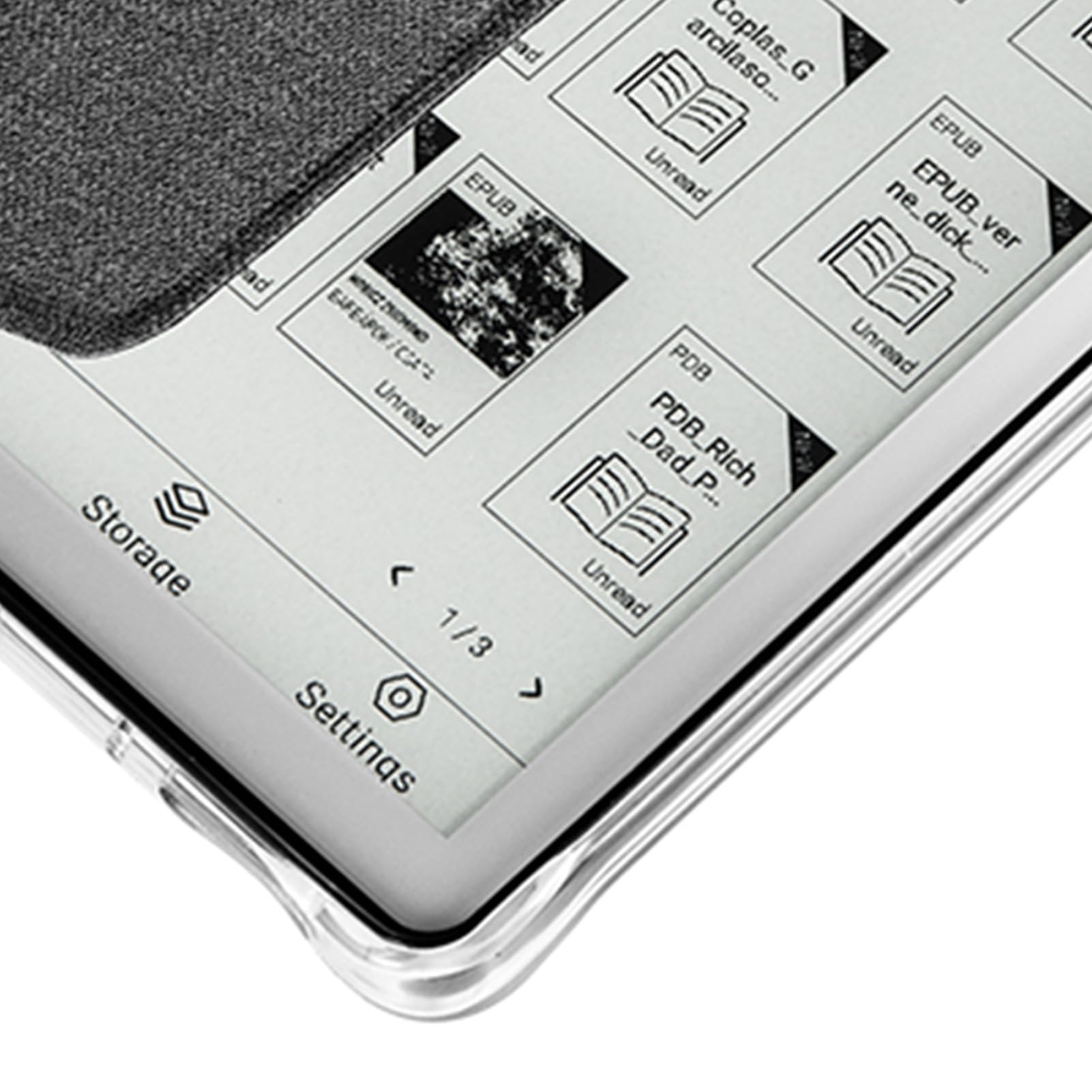 Dpofirs E Reader für Android 8.1, Elektronischer Buchleser, 5,76 Zoll, Anti Blend Bildschirm, Musikplayer und Sprachrekorder, for Lesen und Unterhaltung (1G+16G)