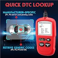 Vista 8 de Autel Autolink Al329 (Actualización de AL319) Lector de Códigos OBDII Escáner