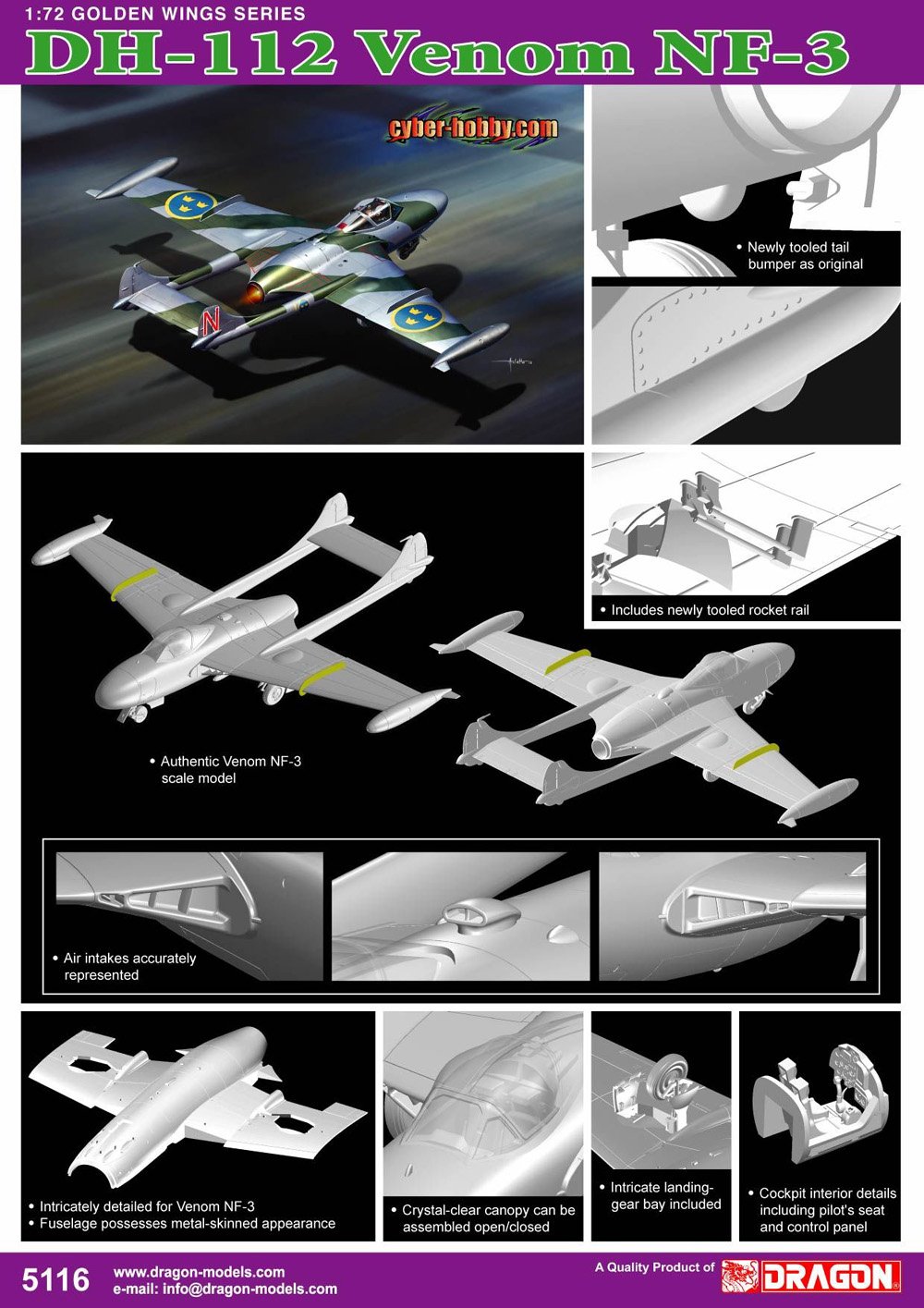 (未使用･未開封品)　サイバーホビー 1/72 デ・ハビラント DH-112 ベノム NF-3 v1yptgt Amazon | サイバーホビー 1/72 デ・ハビラント DH-112 ベノム NF