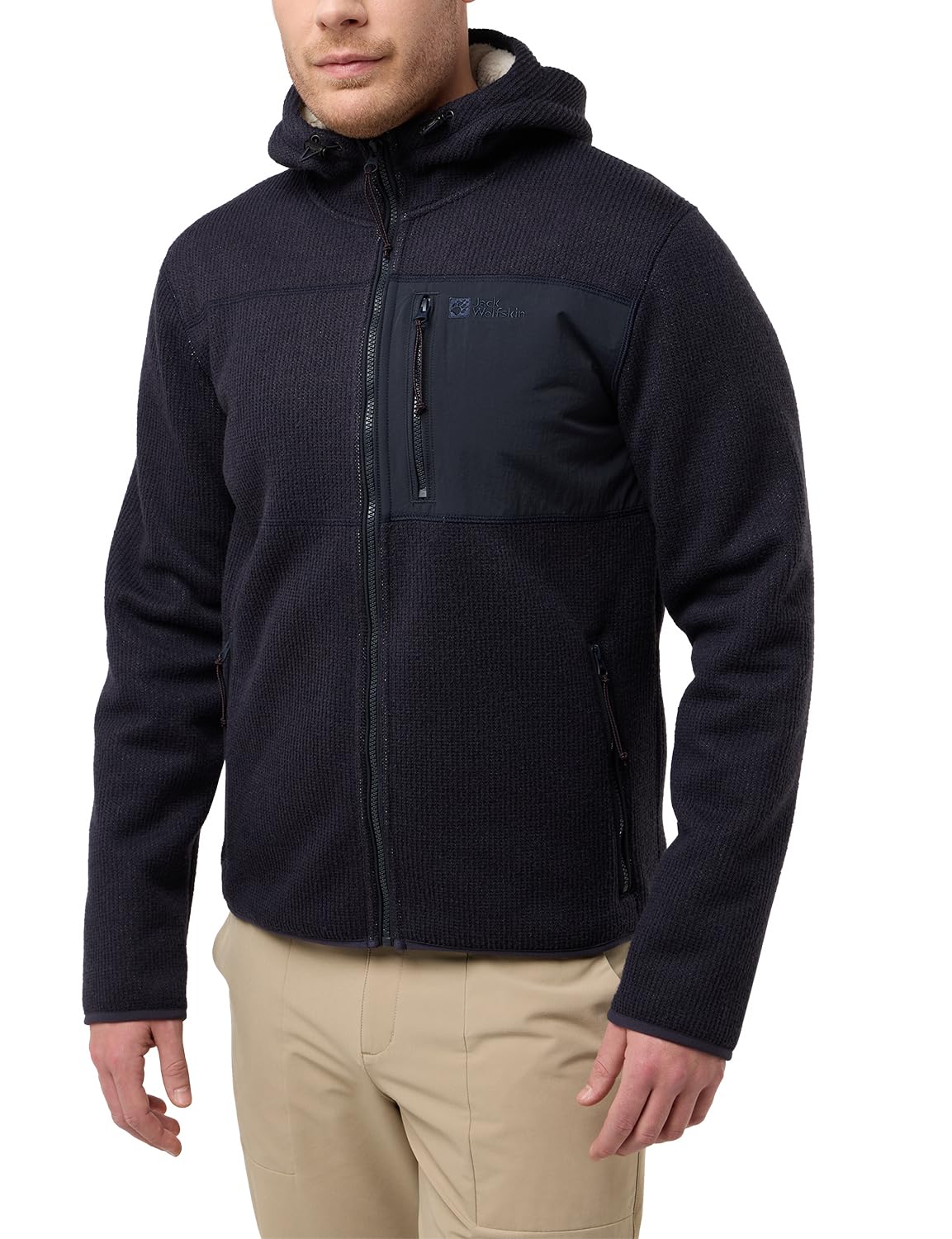 Jack Wolfskin Erkek Şömine Ateşi Kapüşonlu Jkt M Ceket