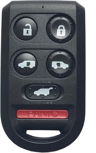 Miniatura 3 de Funda de repuesto para llavero remoto para Honda Odyssey 2006 2007 2008 2010 (5 botones)
