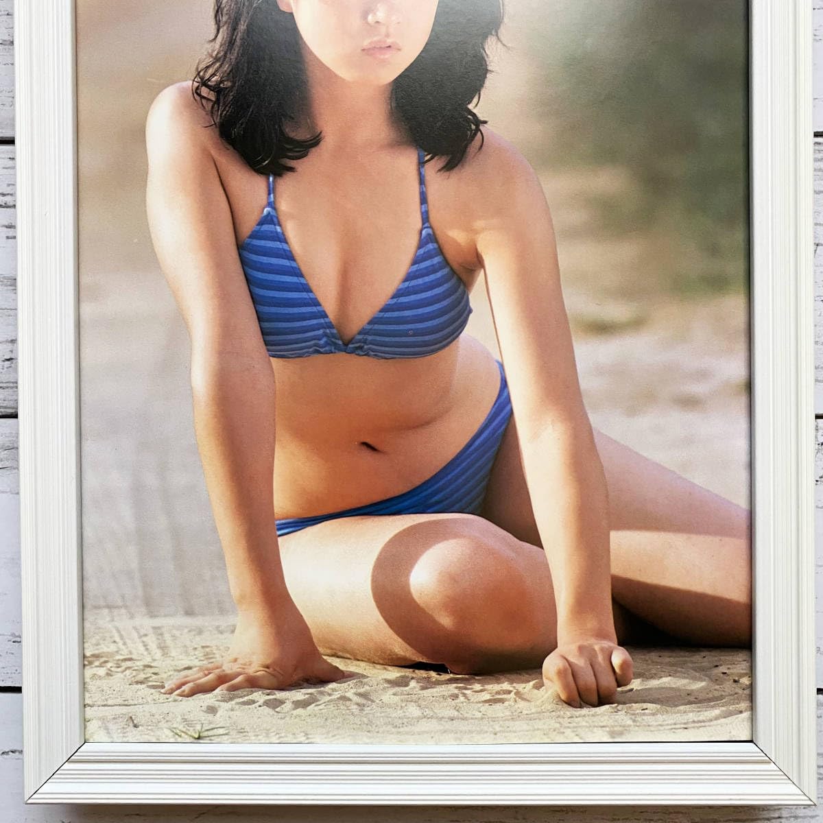 中森明菜　水着ポスター　プロローグ販促 y61【中森明菜/水着ポスター】「プロローグ」予約特典/ビキニ
