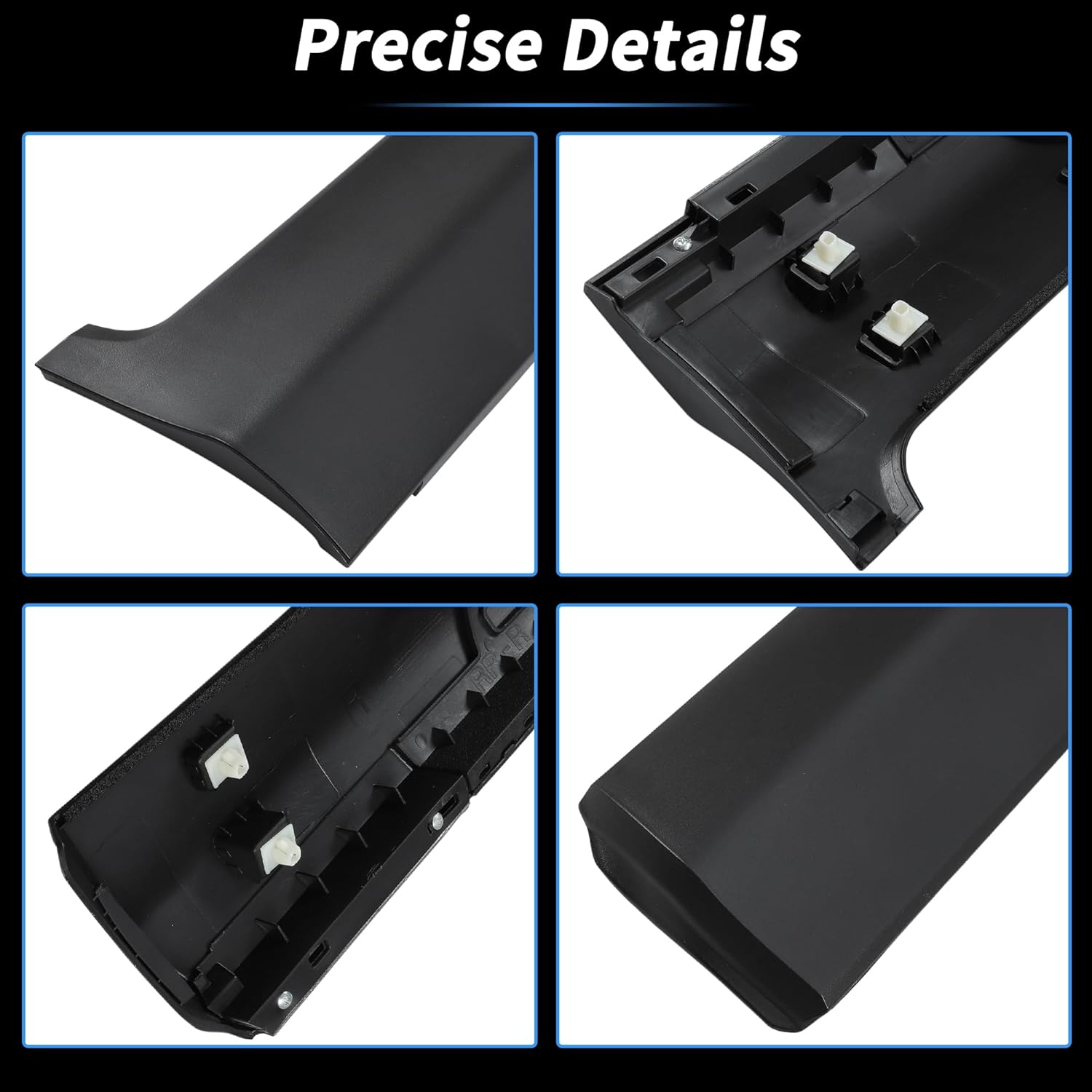 No.75313T0AA01 Rear Right Door Lower Trim for Honda CR-V 2.4L L4 - Gas 2012-2016 Exterior Door Side Protector Garnish