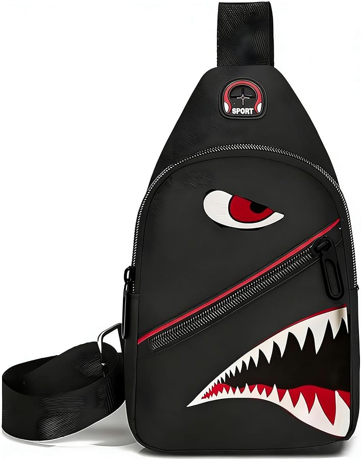 Amazon.com: WRLDMCWLQ Shoulder Sling Crossbody Casual Chest Bag