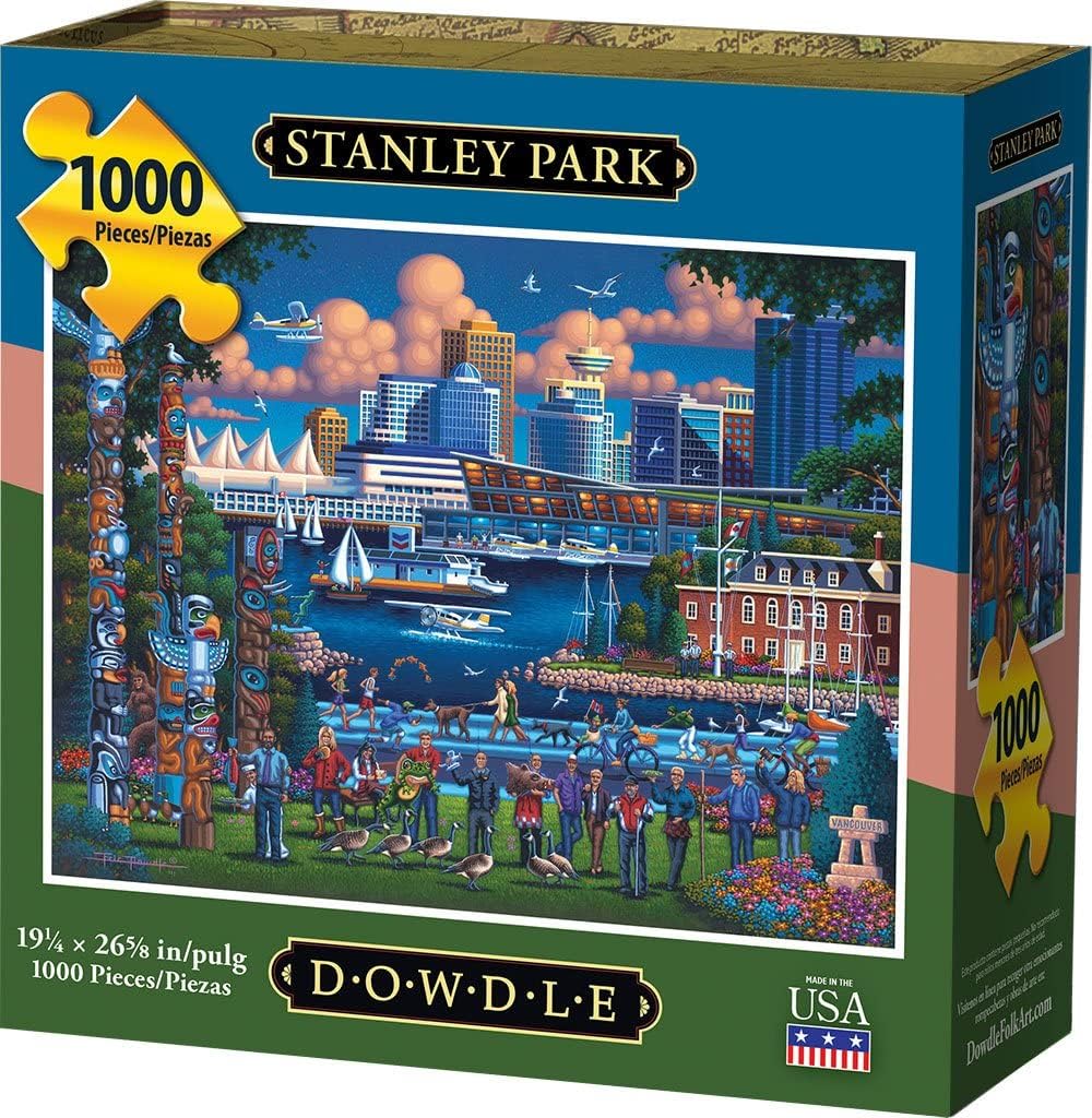 Dowdle Jigsaw Puzzle - Stanley Park - 1000 Piece