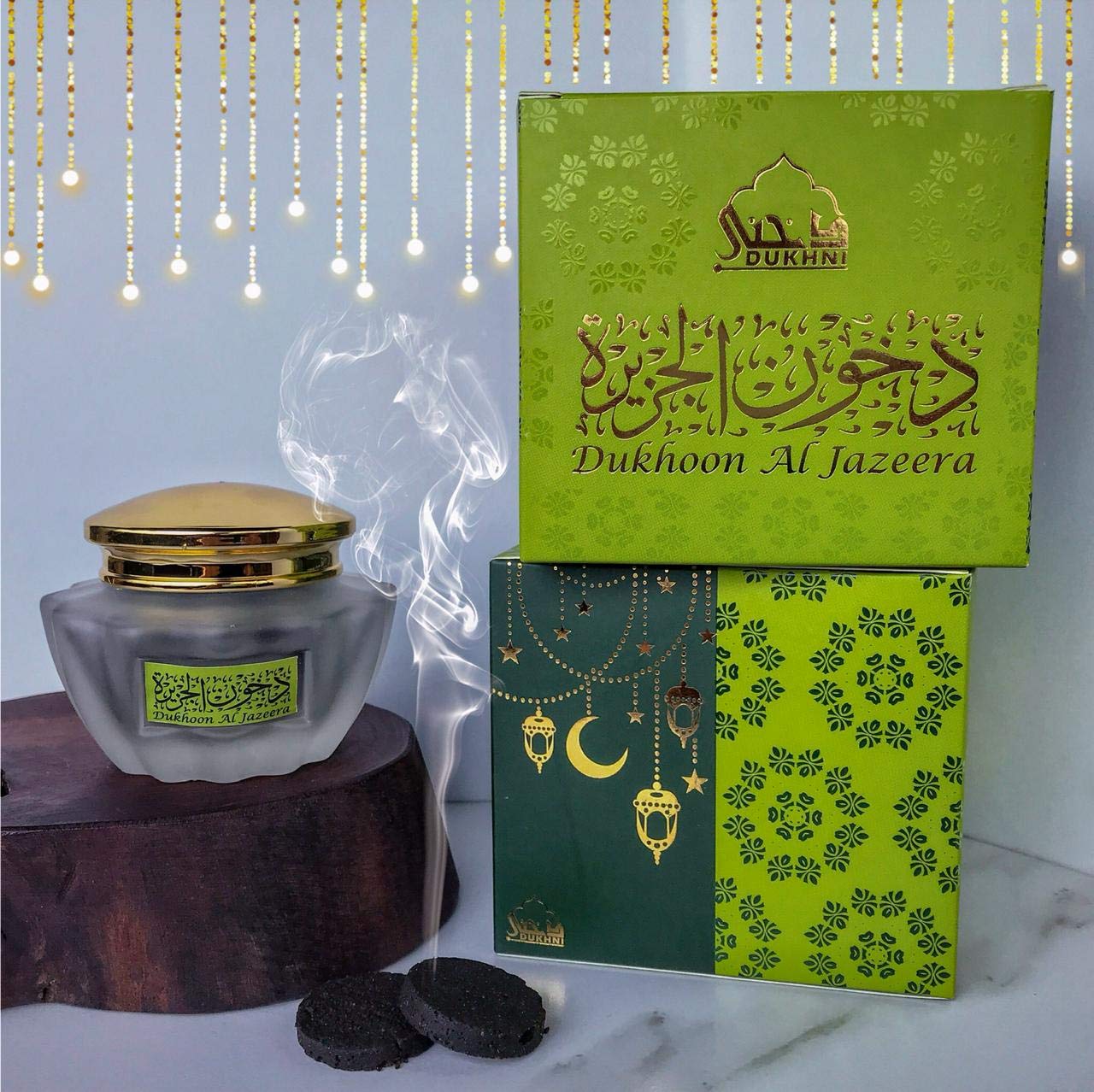 Buy Dukhni Dukhoon Al Jazeera Luxury Bakhoor, Arabic Style for Exotic