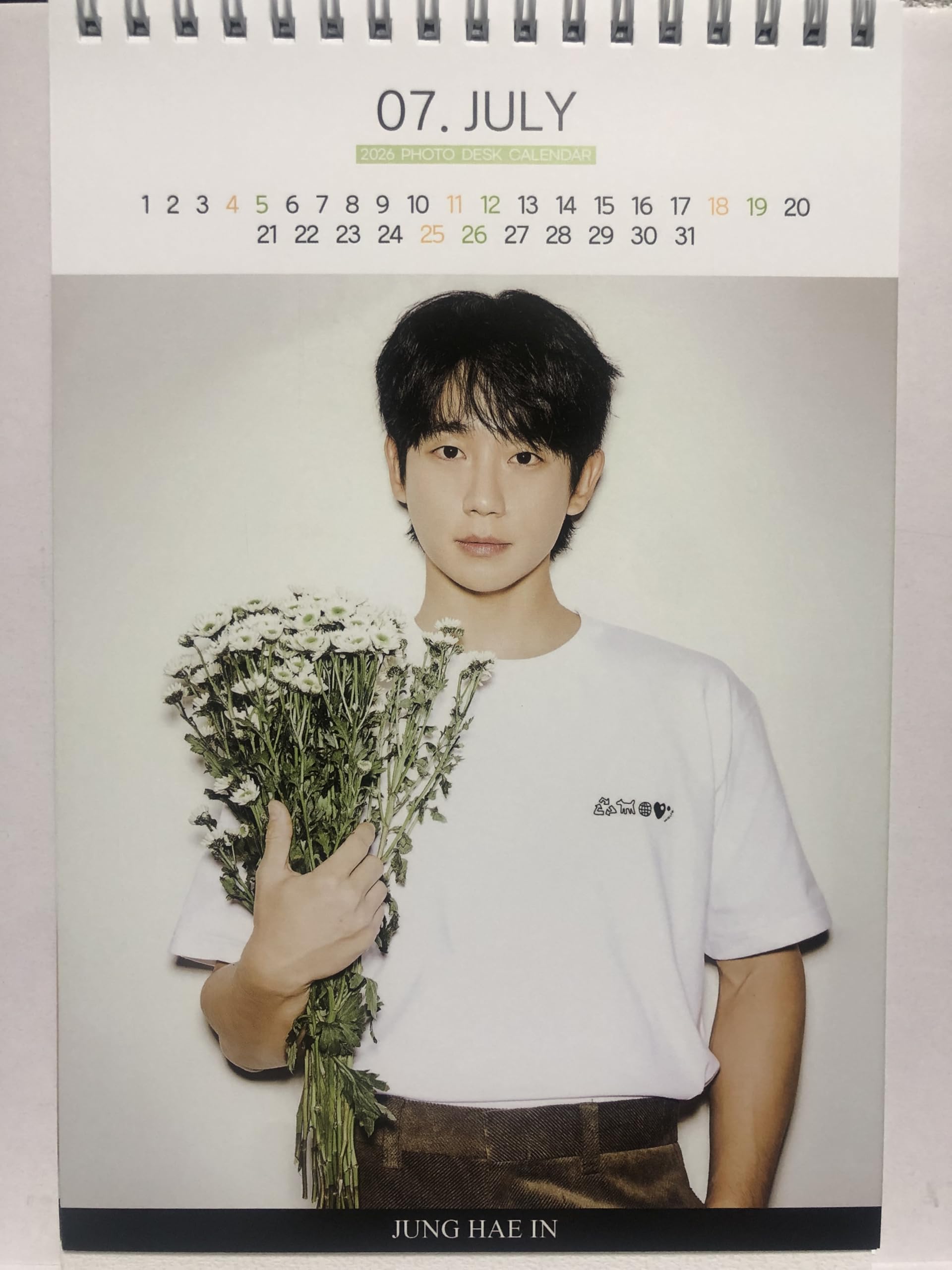 Amazon.co.jp: チョンへイン グッズ 2026年-2027年 2年分 卓上