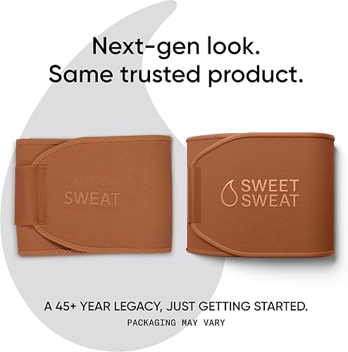 Miniatura 2 de Sweet Sweat - Faja reductora de cintura de la serie Toned - Cinturón de fitness premium para mejorar la sudoración para mujeres y hombres - 5 tallas